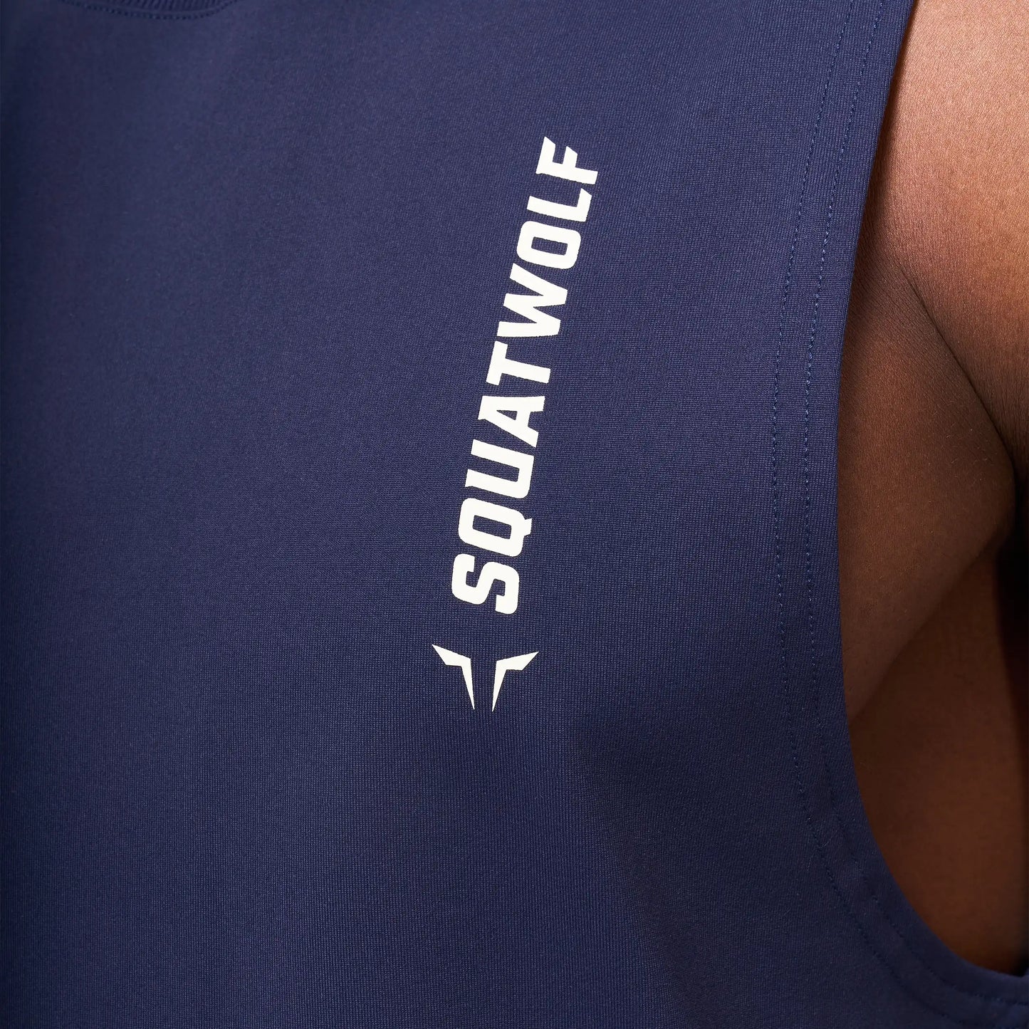 Warrior Cut Off Stringer 2.0 - Navy