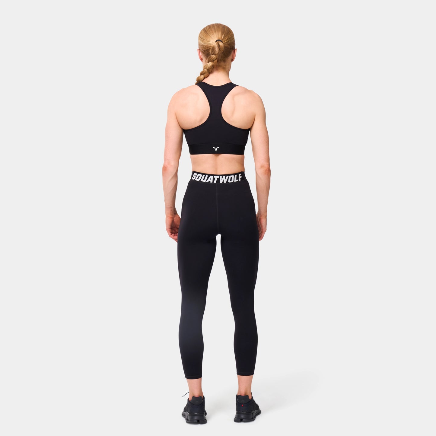 حمالة صدر ريسرباك بشعار - أسود