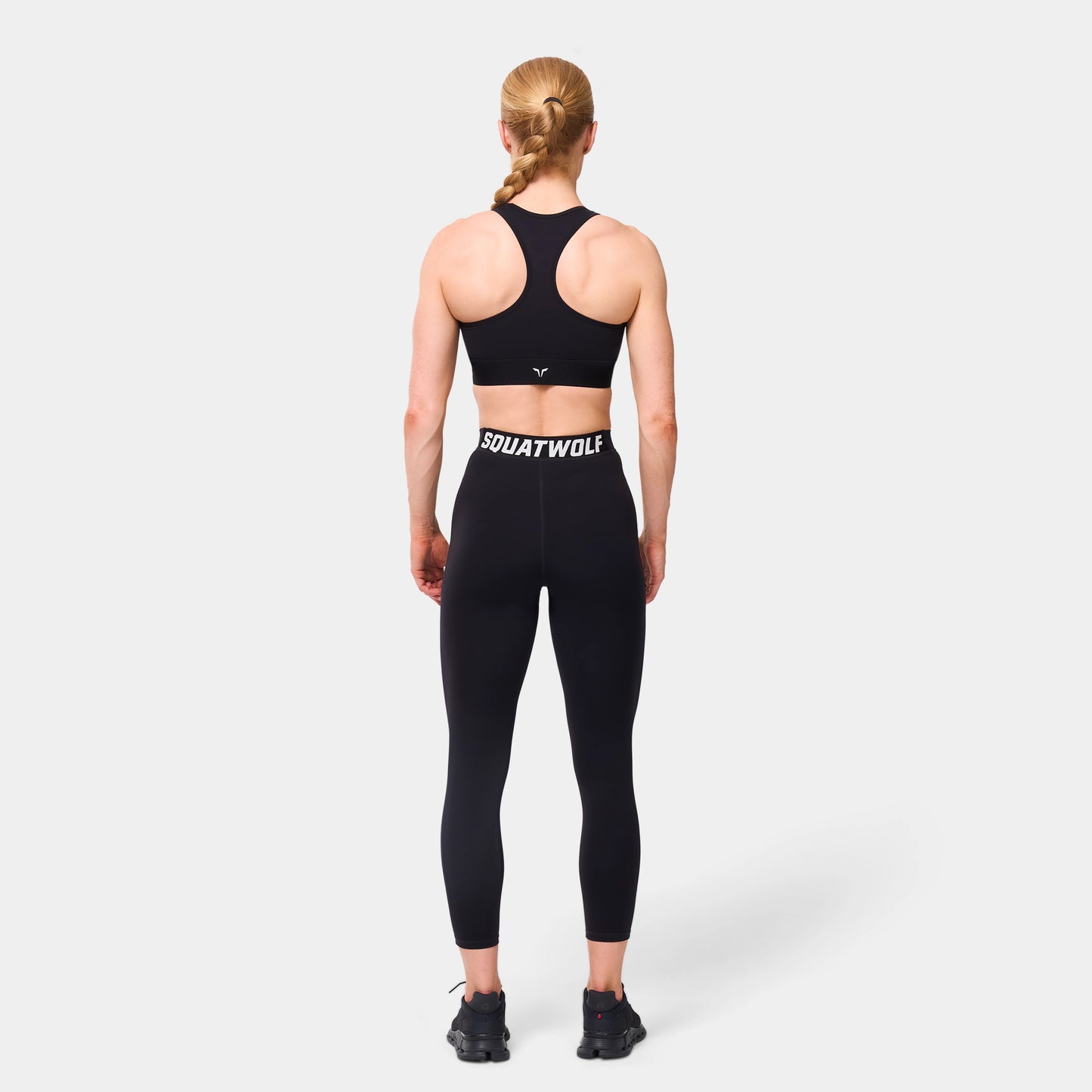 ليقنز 24" بشعار - أسود