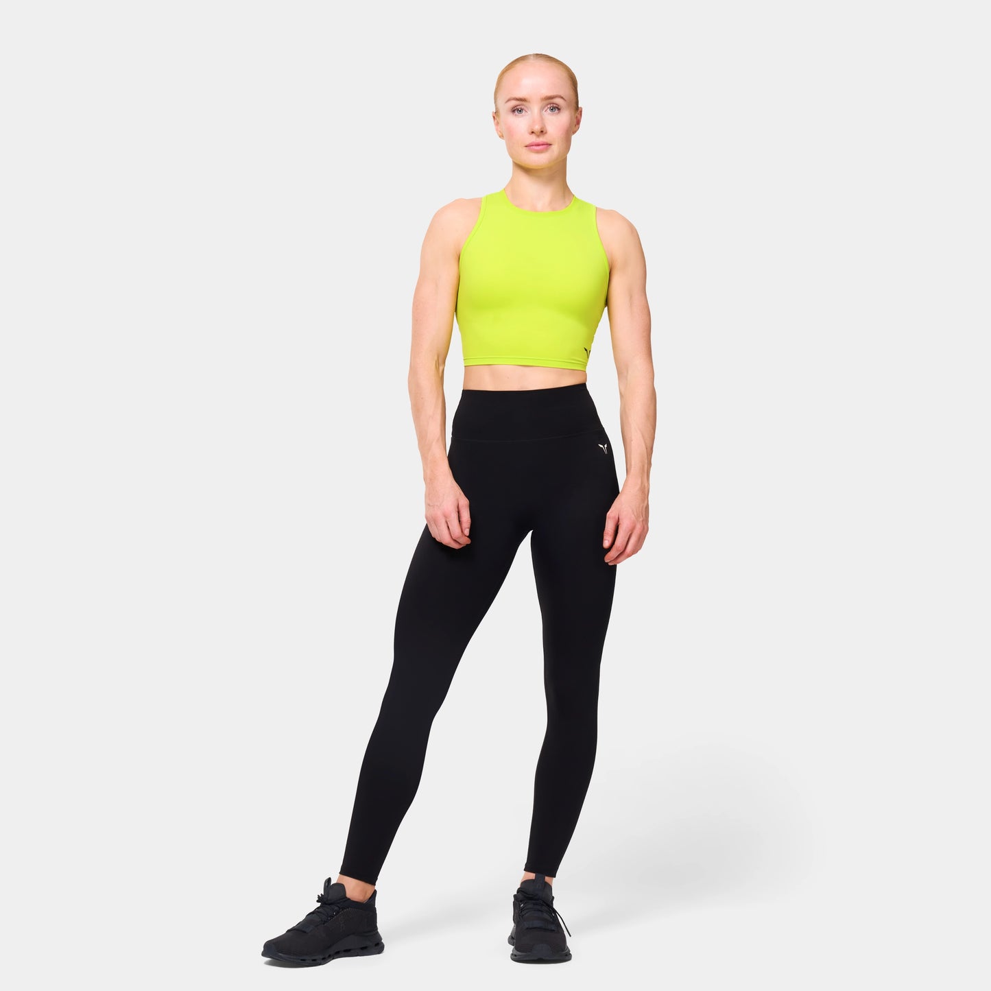 Performance Crop Tank - Fluo Yellow