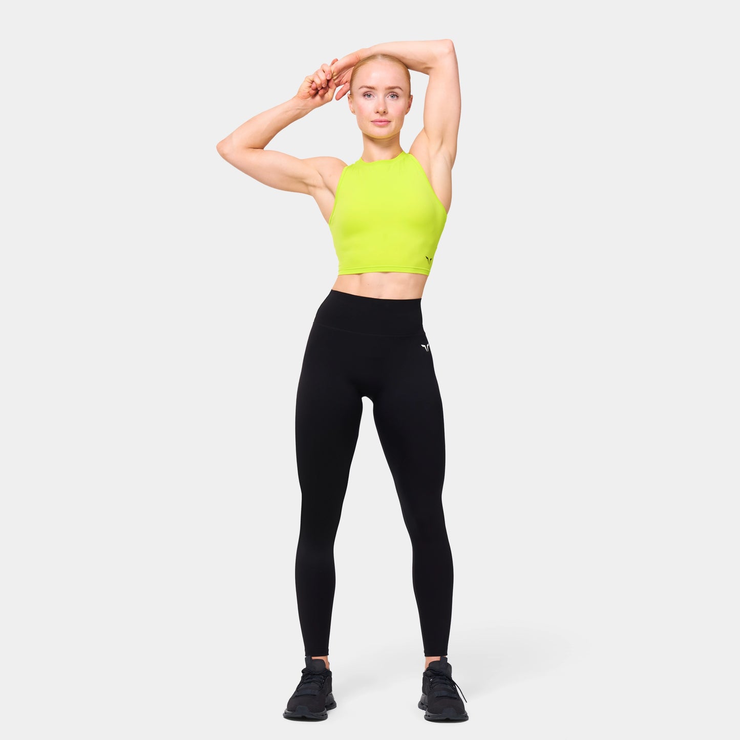 Performance Crop Tank - Fluo Yellow