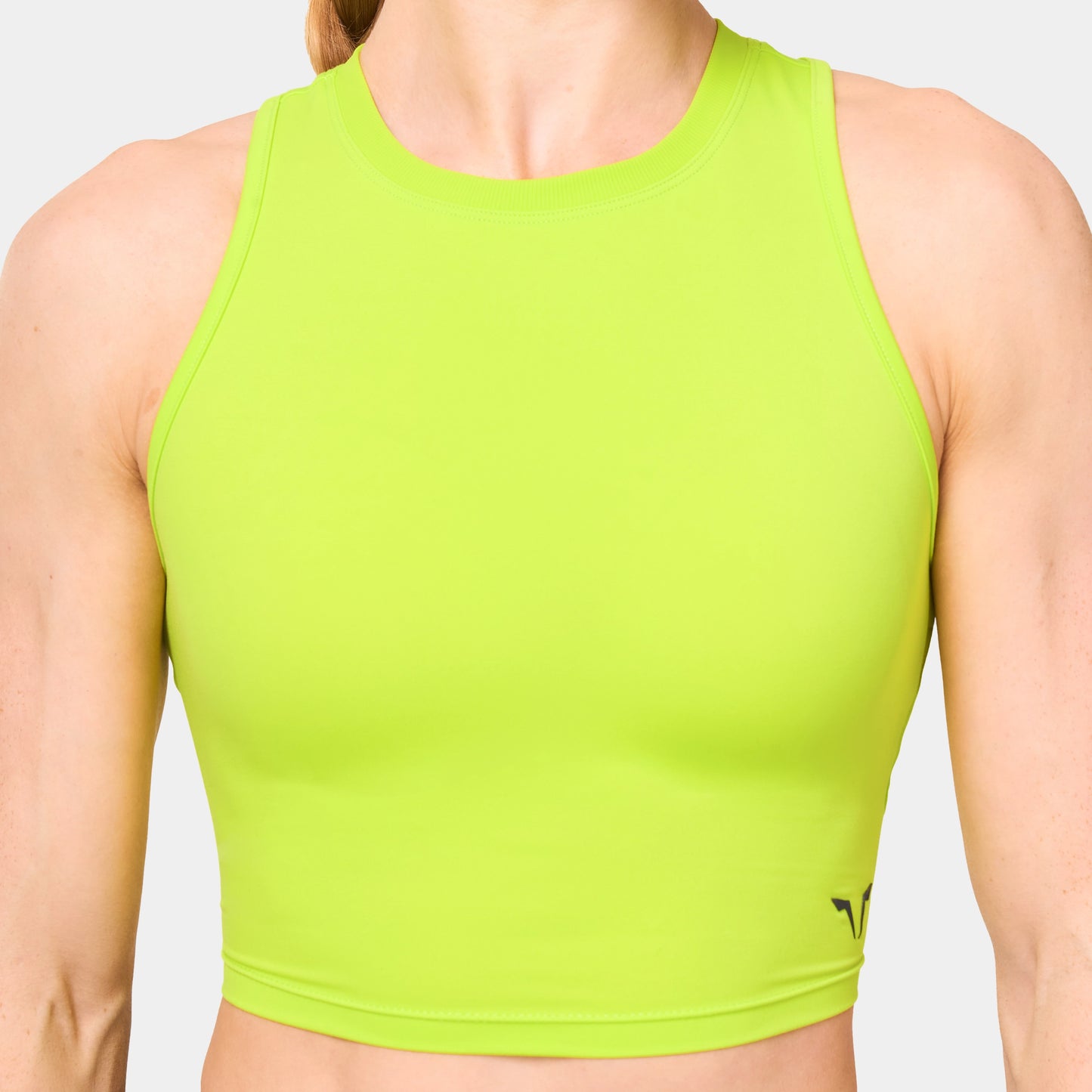 Performance Crop Tank - Fluo Yellow