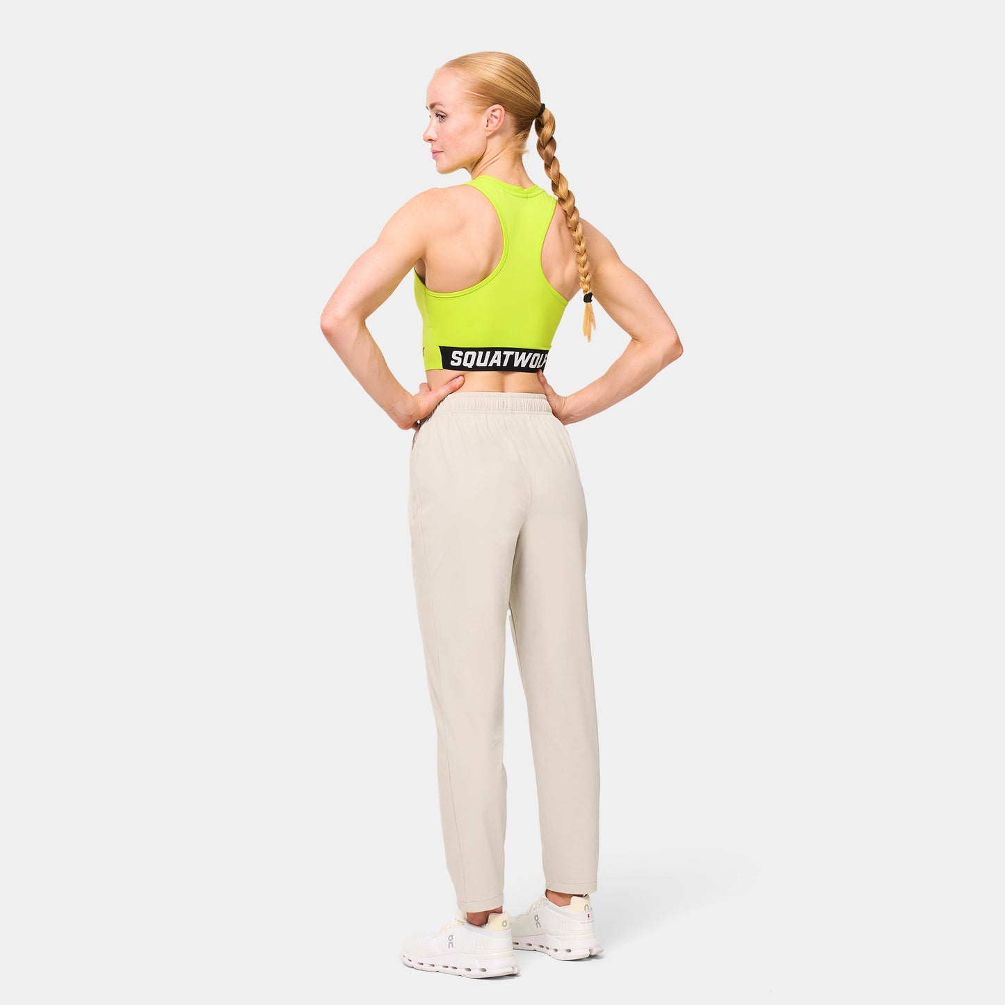 Woven Slim Leg Pants - Silver Lining