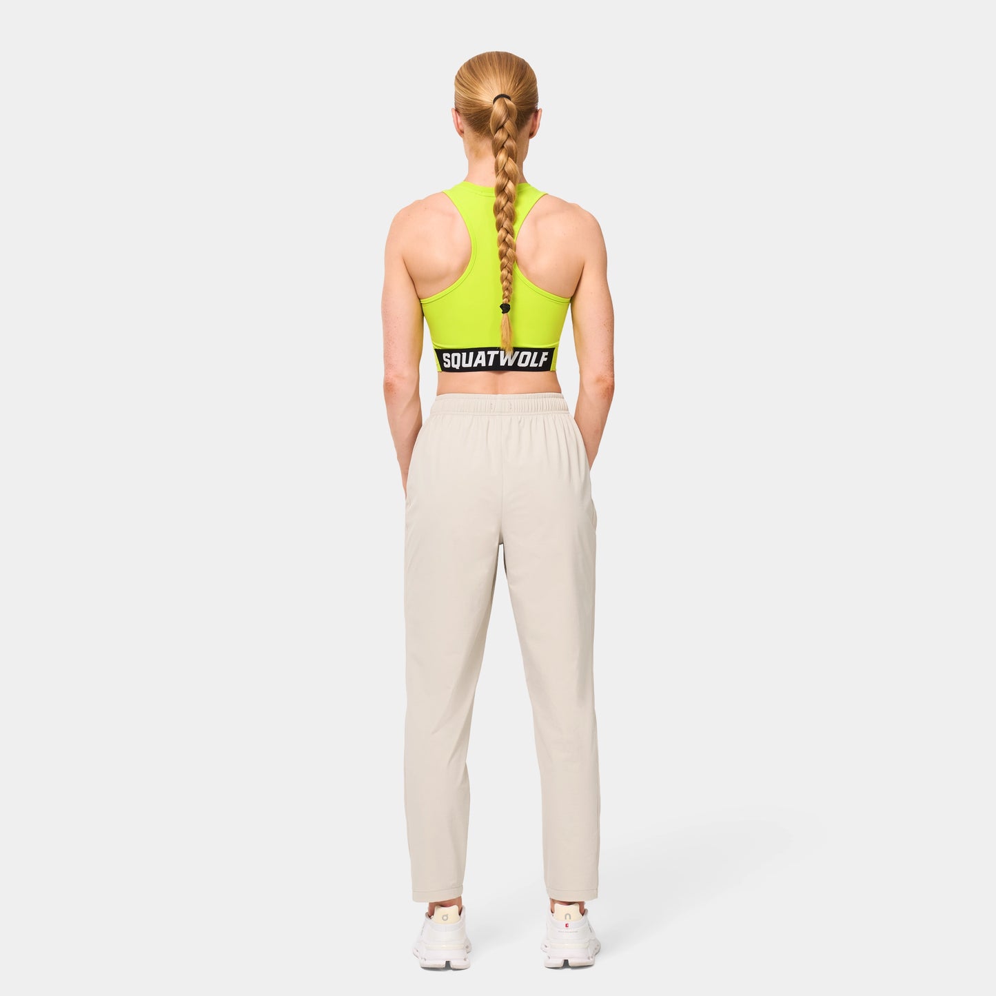 Woven Slim Leg Pants - Silver Lining