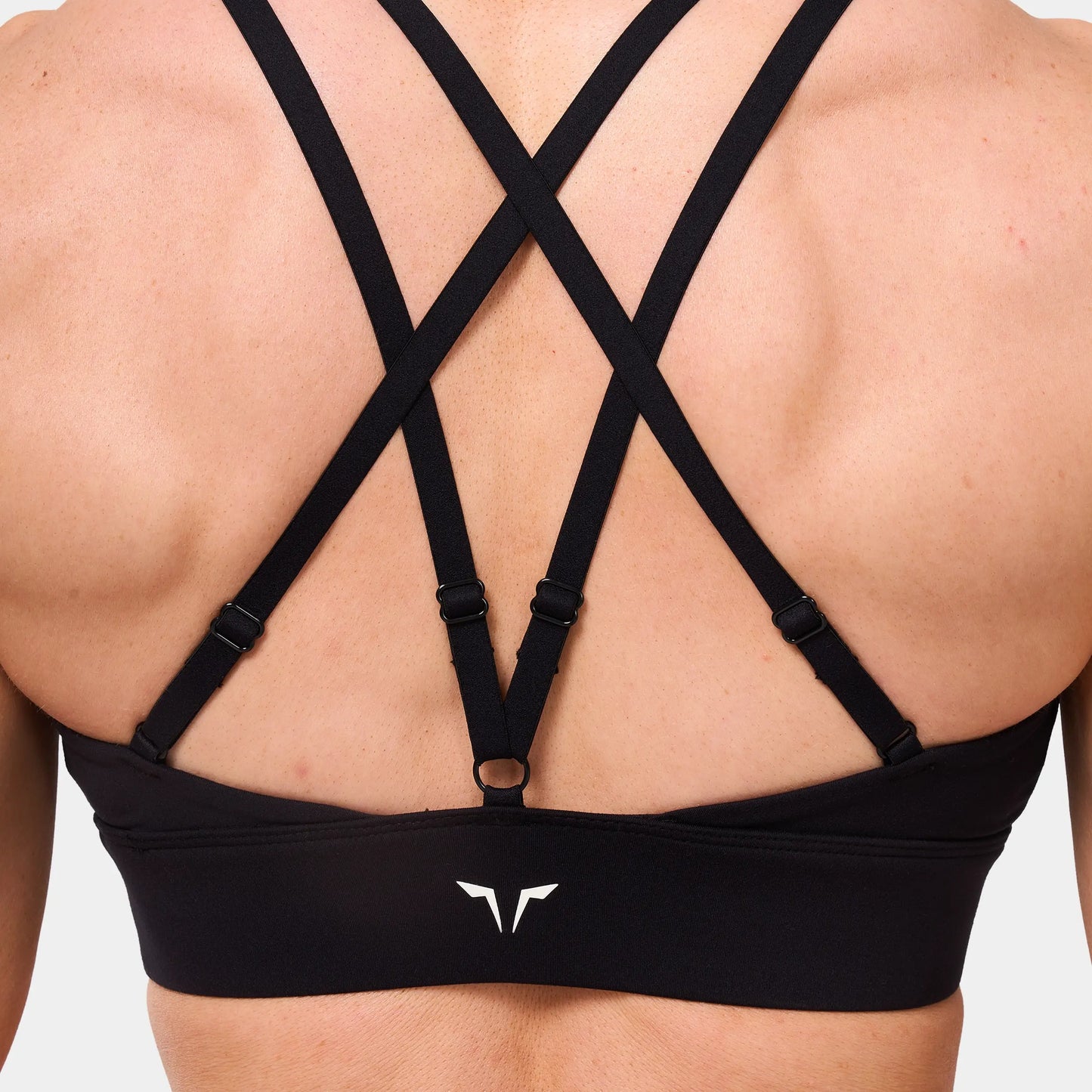 حمالة صدر بتصميم تويست أمامي- أسود 
