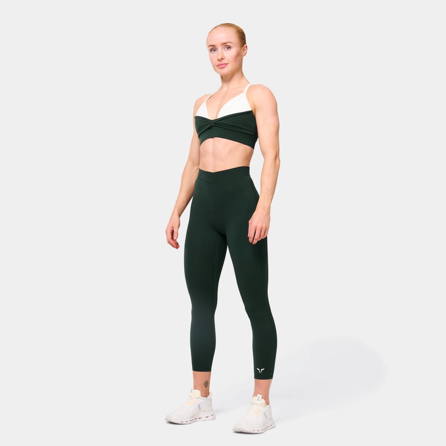 ليقينز 24 انش بشعار- أخضر ملكي