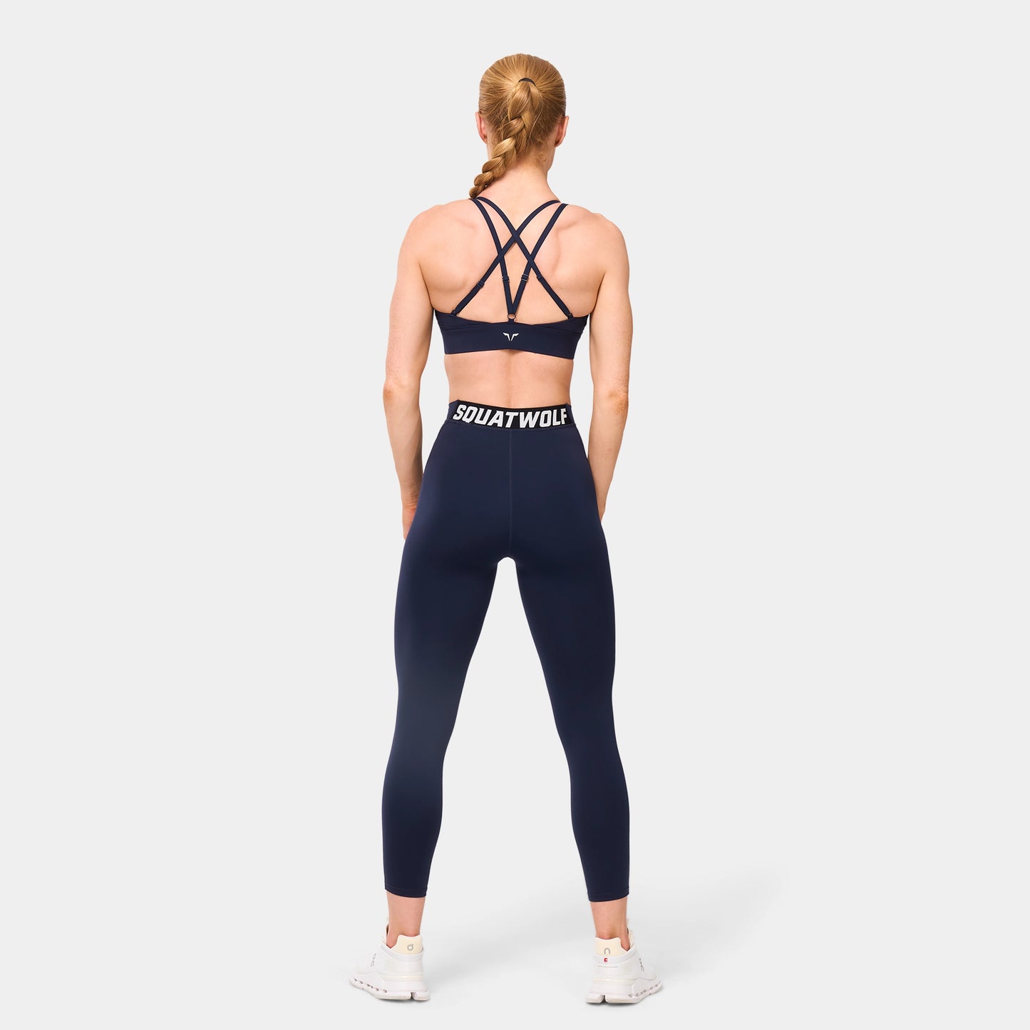 حمالة صدر بتصميم تويست أمامي- كحلي