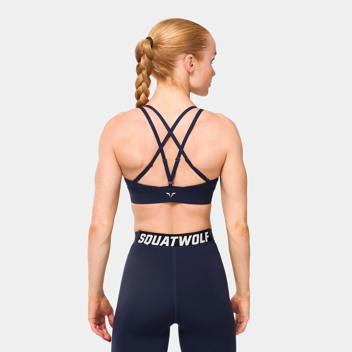 حمالة صدر بتصميم تويست أمامي- كحلي