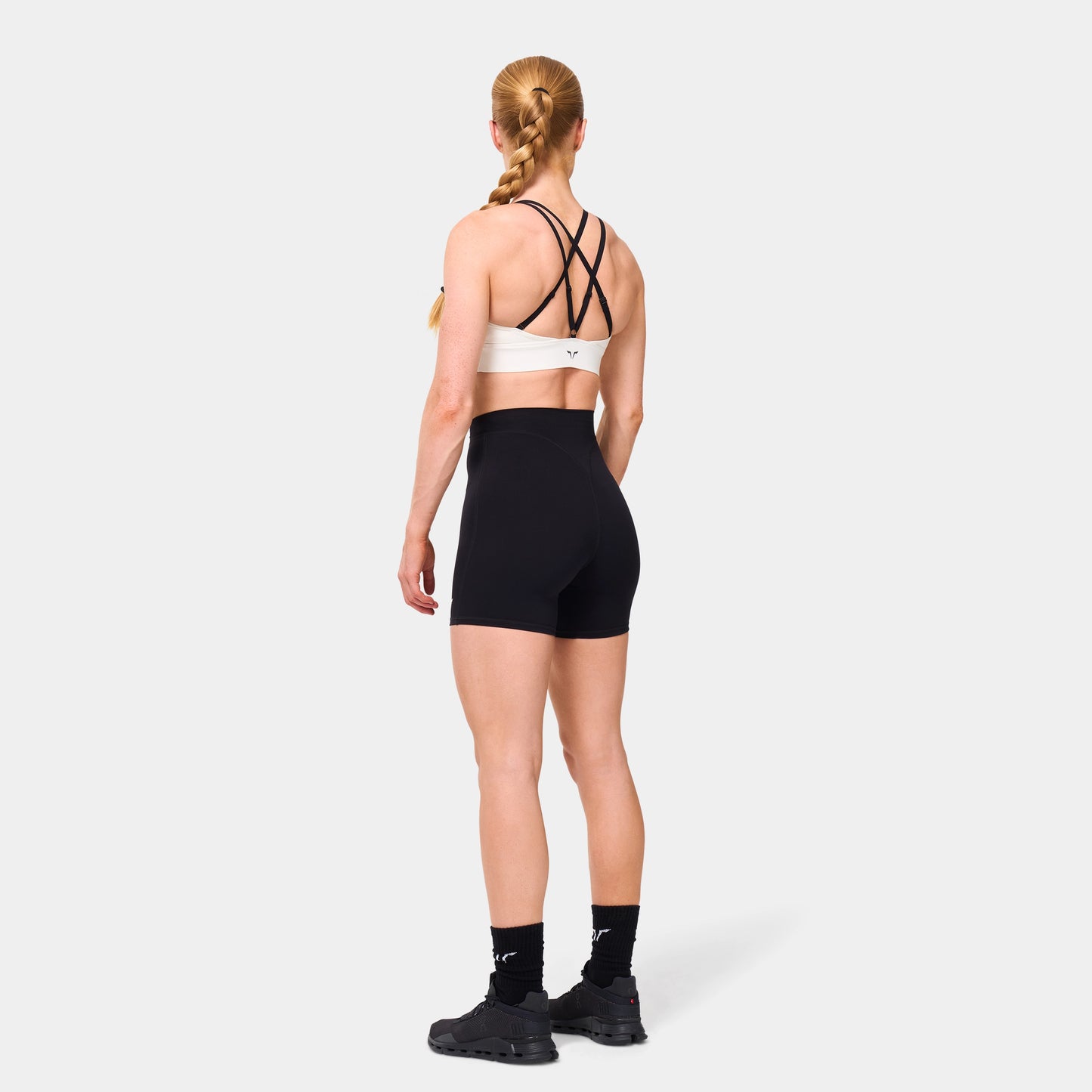 5" Wrap Waist Shorts - Black
