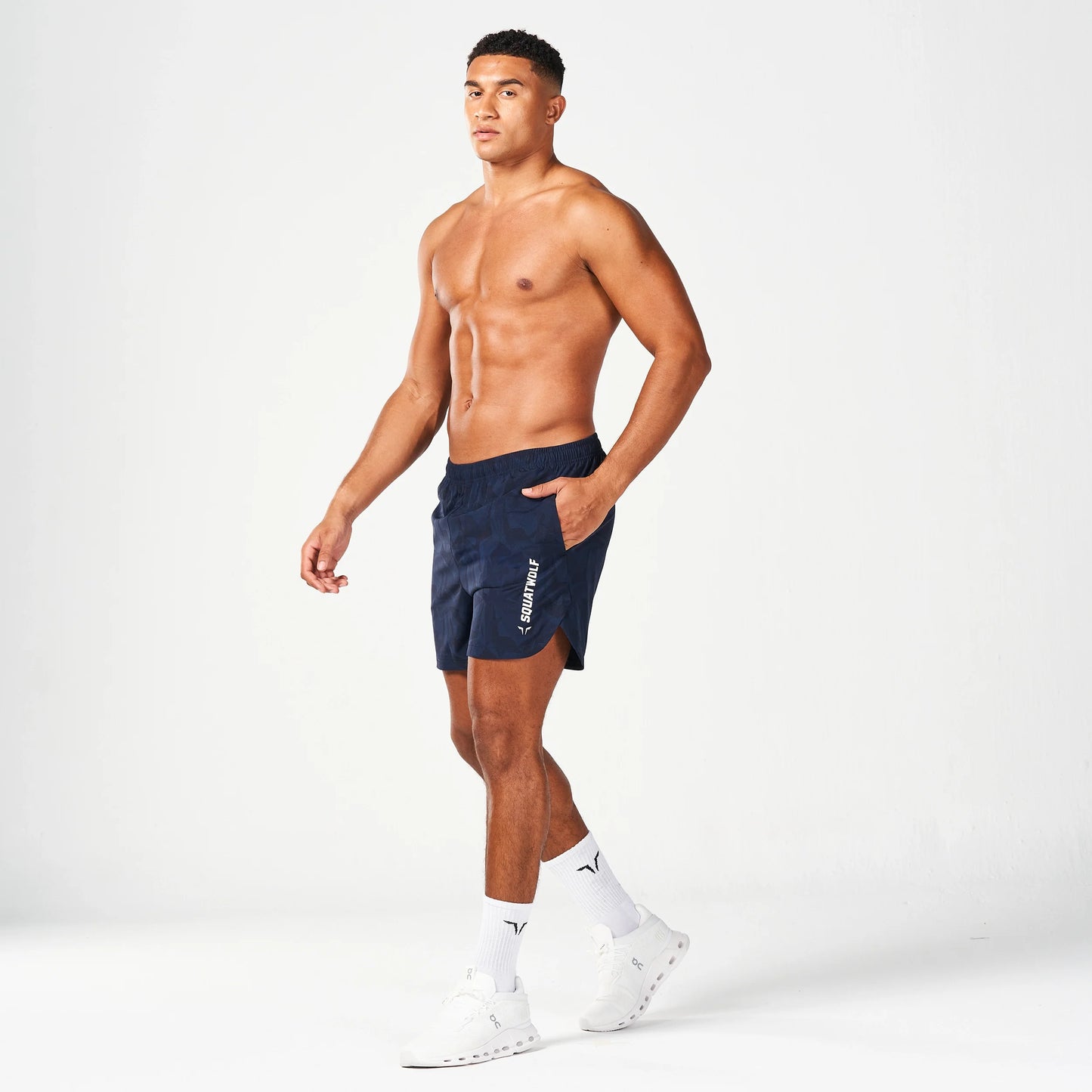 Warrior 5" Shorts 2.0 - Navy Dot Camo