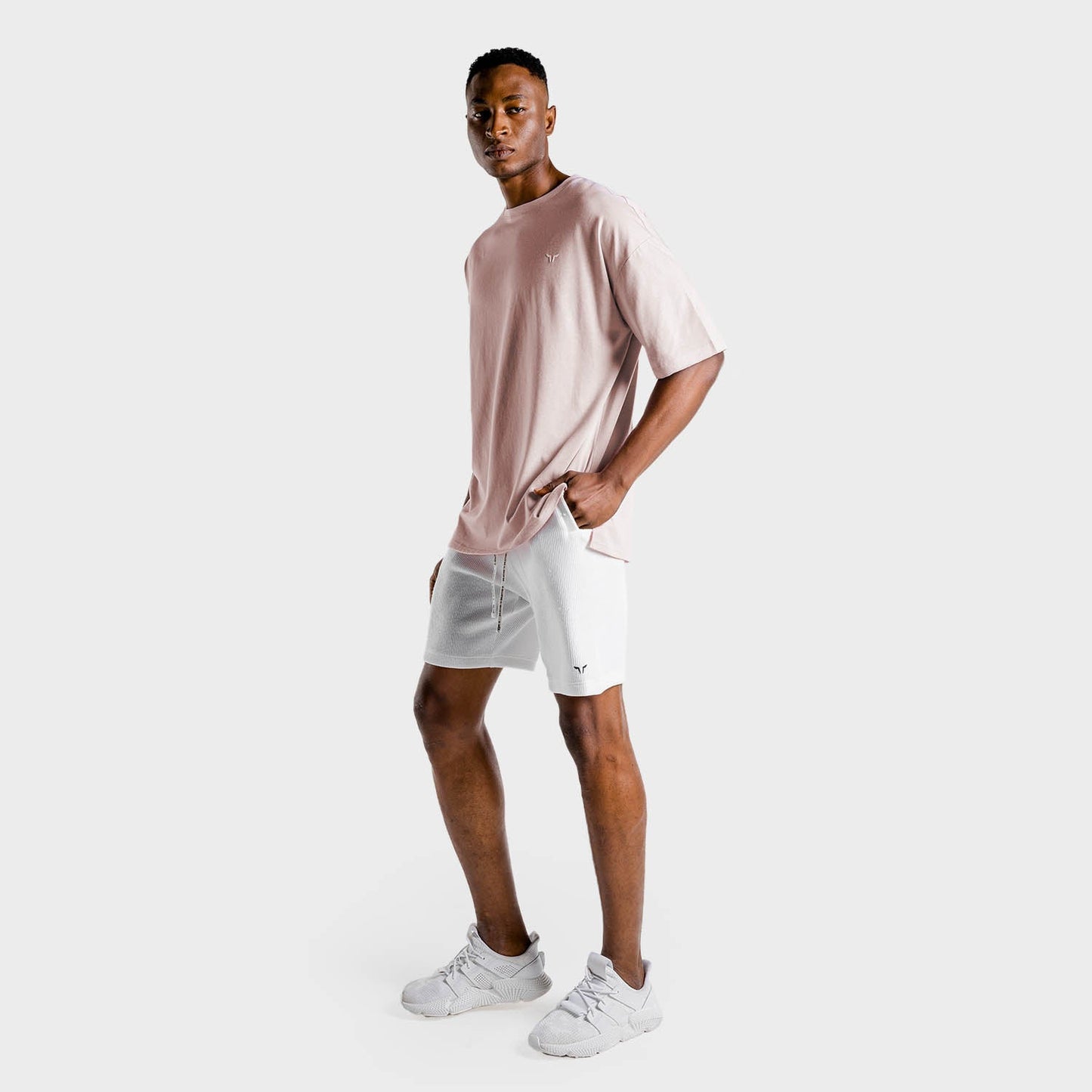 squatwolf-workout-shirts-for-men-luxe-oversize-tee-salmon-gym-wear