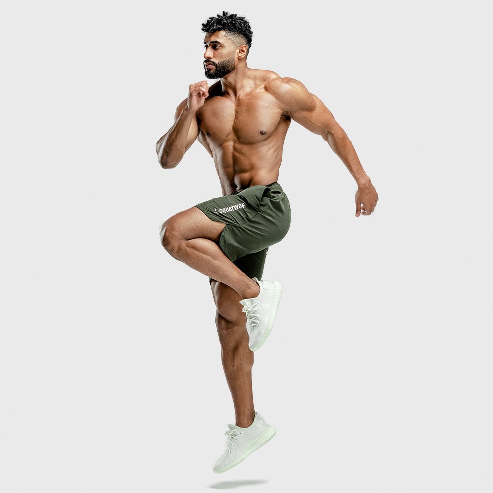 squatwolf-workout-short-for-men-warrior-shorts-olive-gym-wear