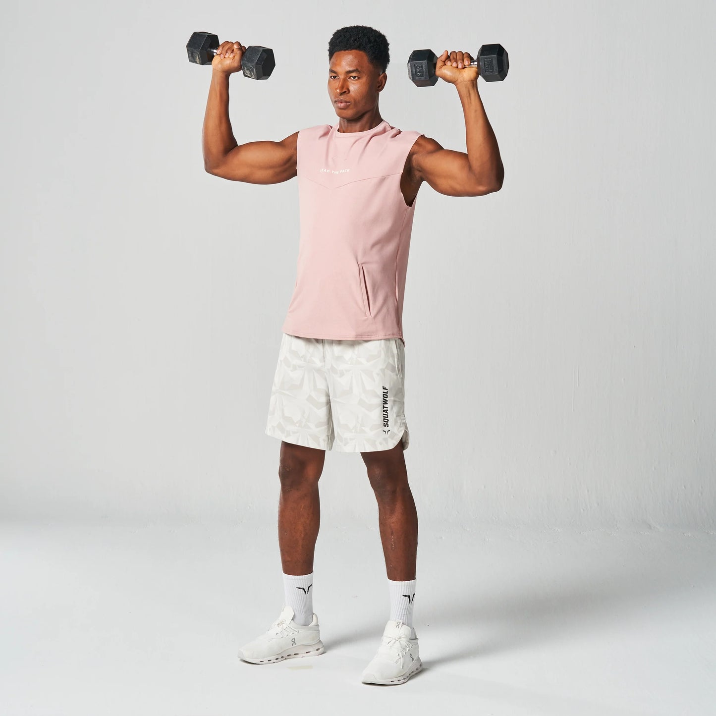 Statement Dropped Shoulder Top 2.0 - Pale Mauve Marl