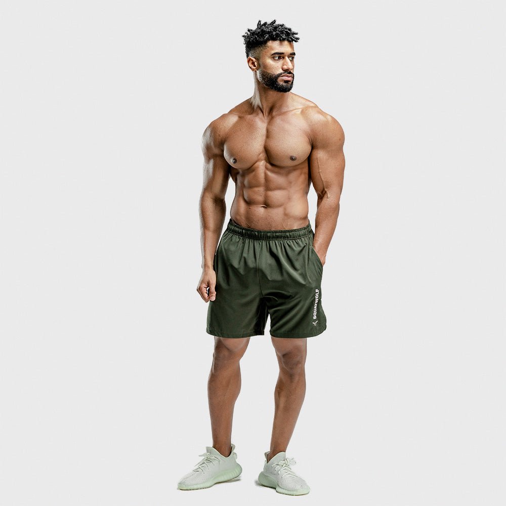 squatwolf-workout-short-for-men-warrior-shorts-olive-gym-wear