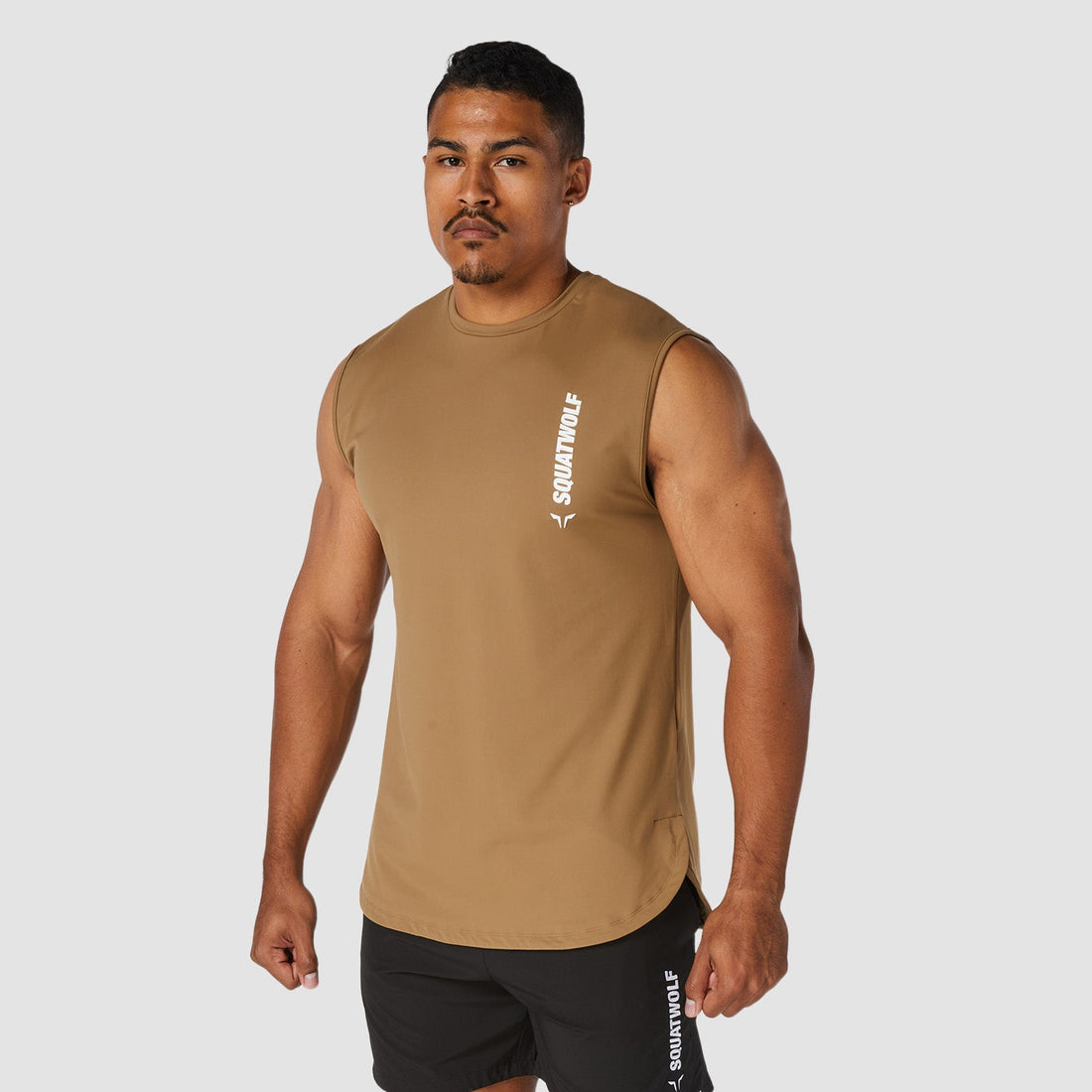 squatwolf-stringer-vests-for-men-warrior-tank-taupe-gym-wear