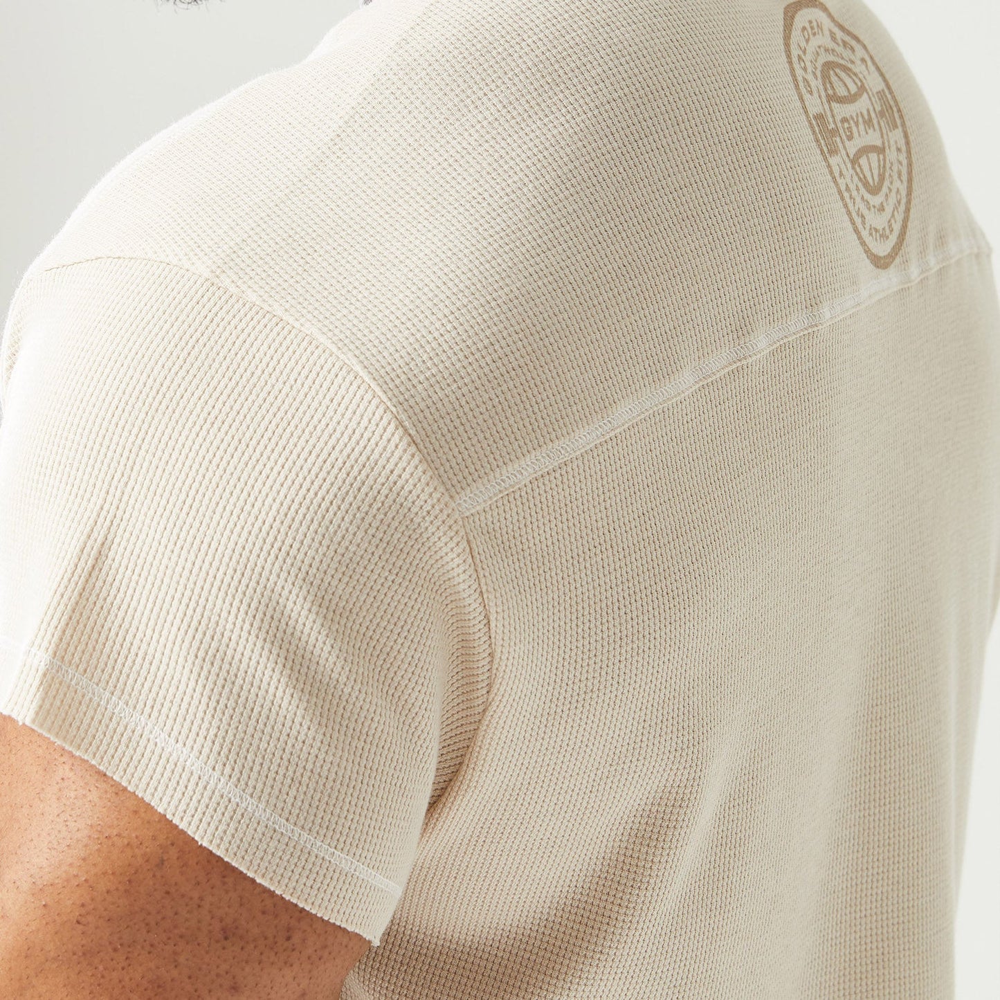 squatwolf-gym-wear-golden-era-waffle-top-short-sleeves-grey-morn-workout-short-for-men