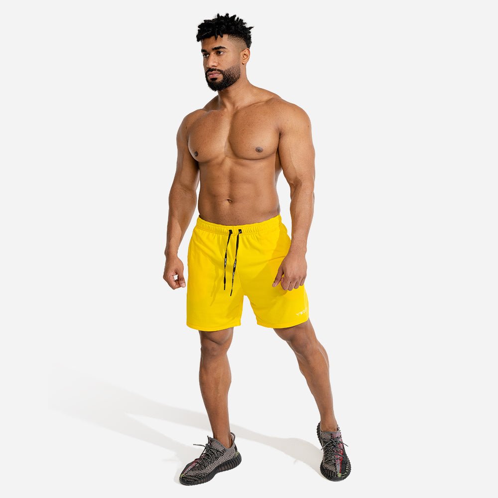 squatwolf-workout-short-for-men-evolve-gym-shorts-yellow-gym-wear