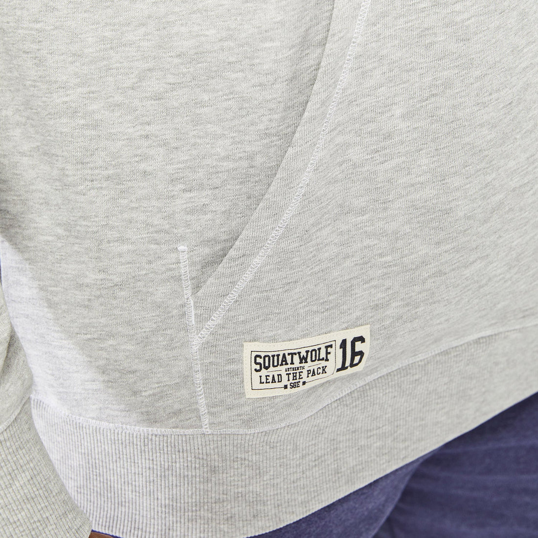squatwolf-gym-wear-golden-era-crew-sweatshirt-grey-marl-workout-hoodies-for-men