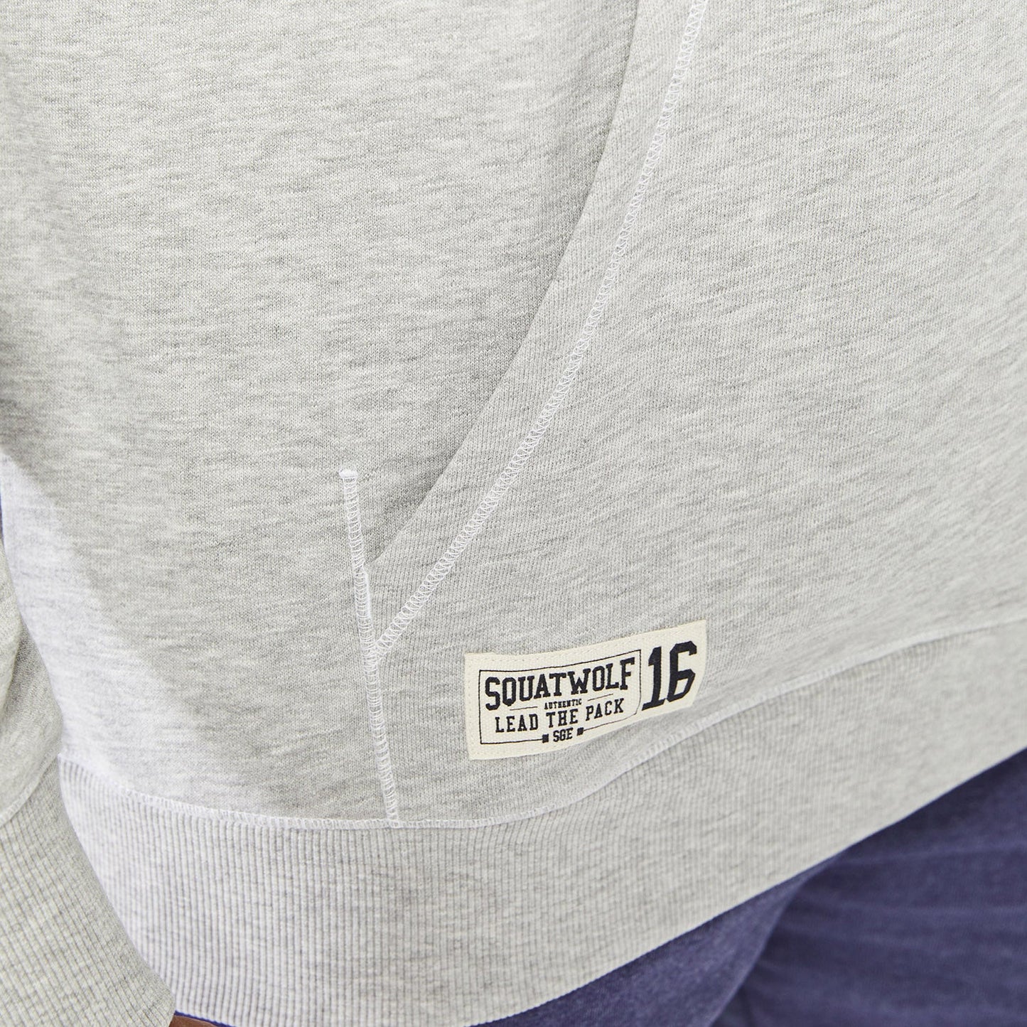 squatwolf-gym-wear-golden-era-crew-sweatshirt-grey-marl-workout-hoodies-for-men