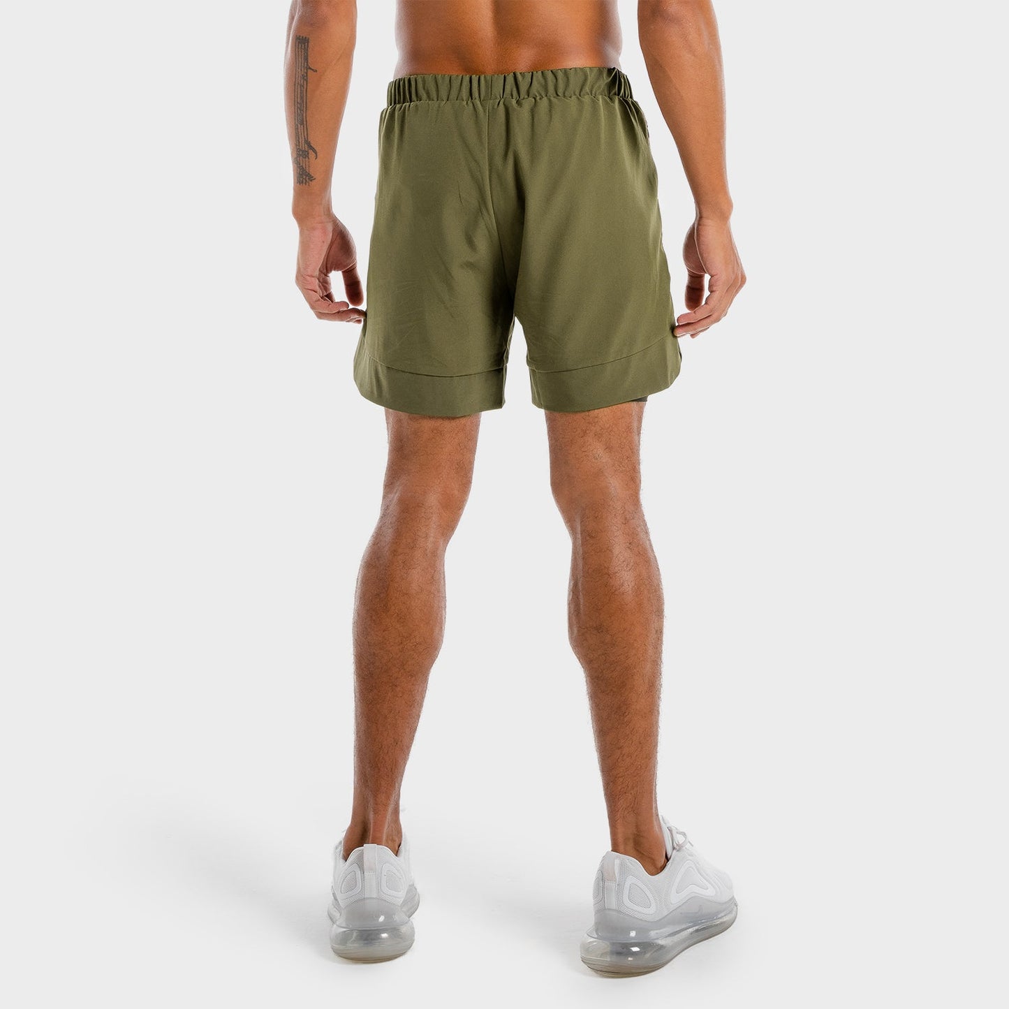 squatwolf-workout-short-for-men-limitless-2-in-1-shorts-khaki-black-gym-wear