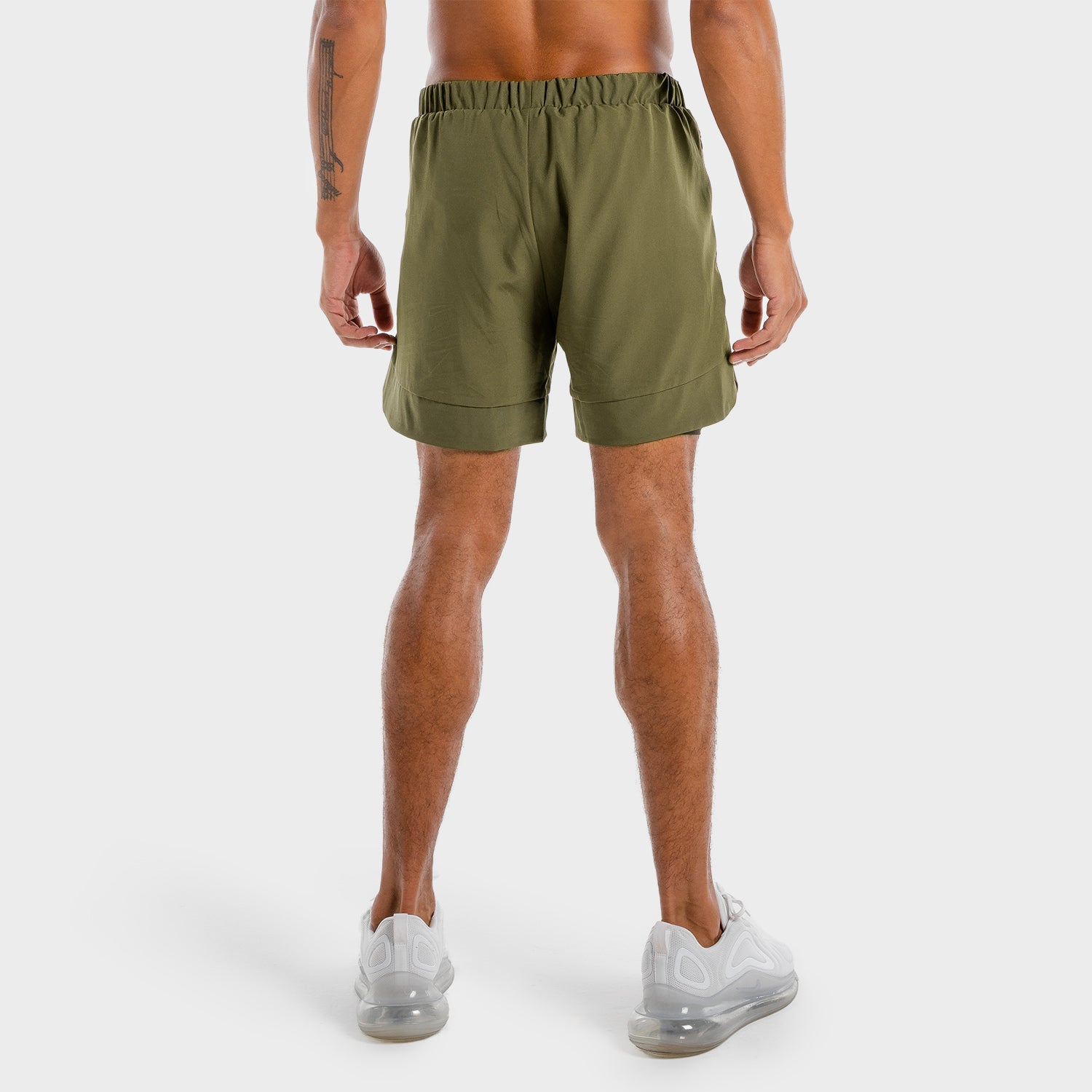 squatwolf-workout-short-for-men-limitless-2-in-1-shorts-khaki-black-gym-wear