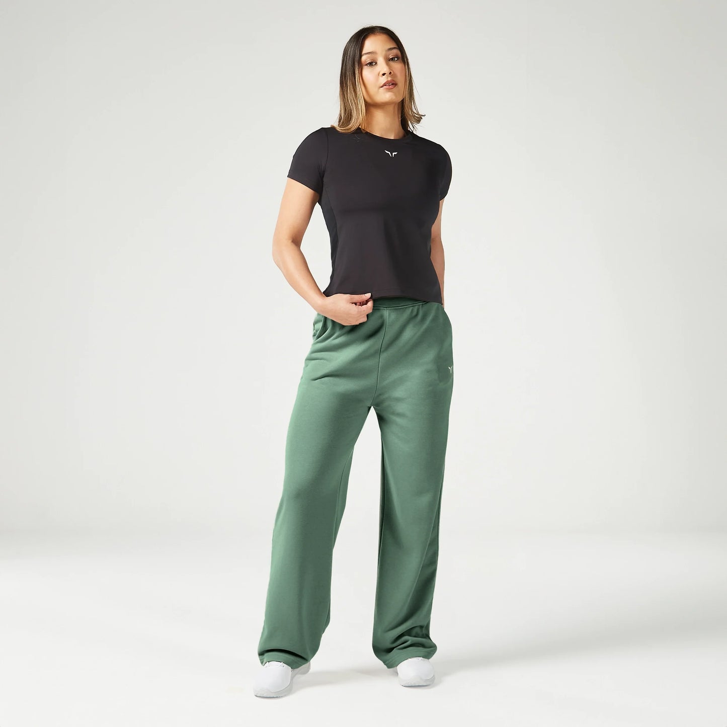 Essential Straight Leg Joggers - Dark Forest