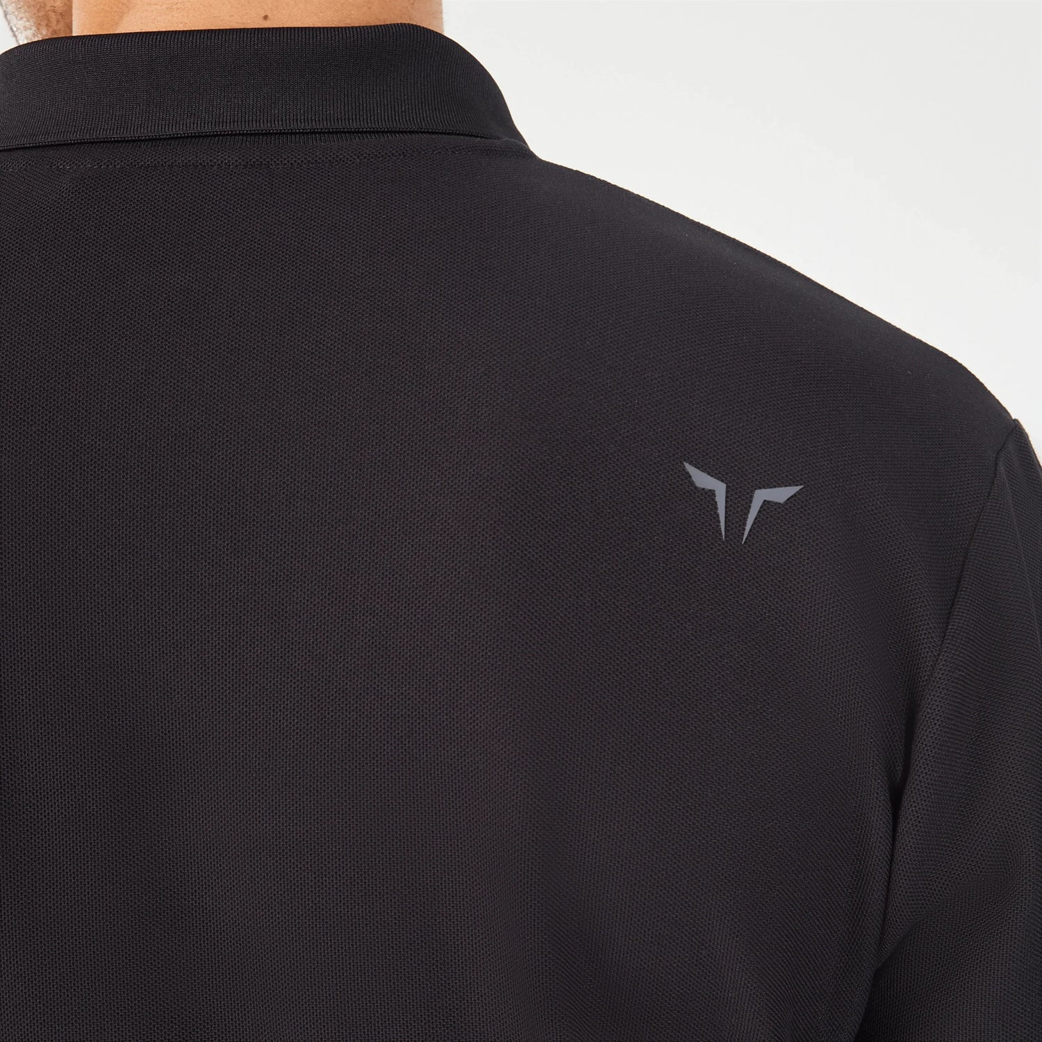 squatwolf-gym-wear-core-over-achiever-polo-black-workout-shirts-for-men