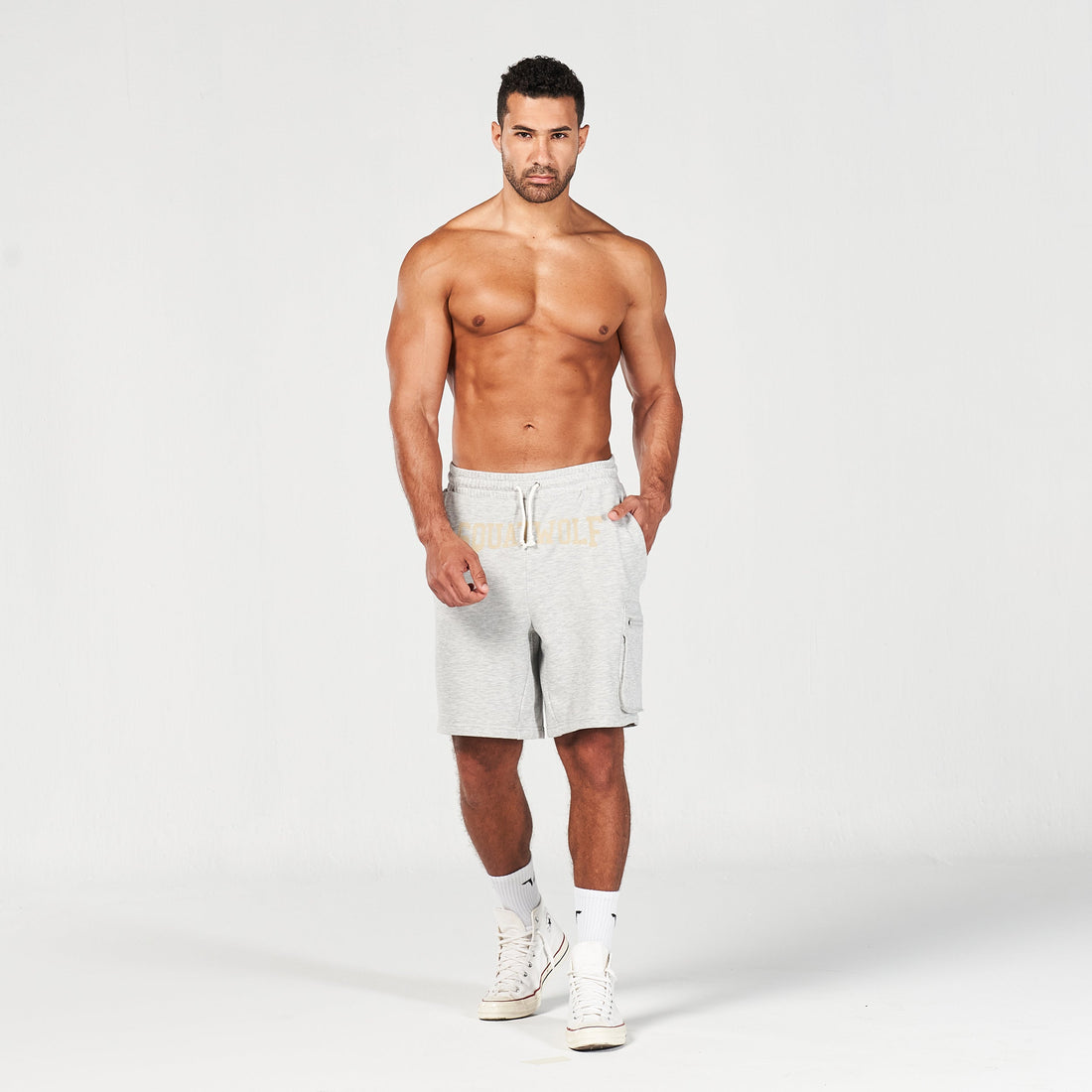 squatwolf-gym-wear-golden-era-new-gen-jogger-shorts-lt-grey-marl-workout-short-for-men