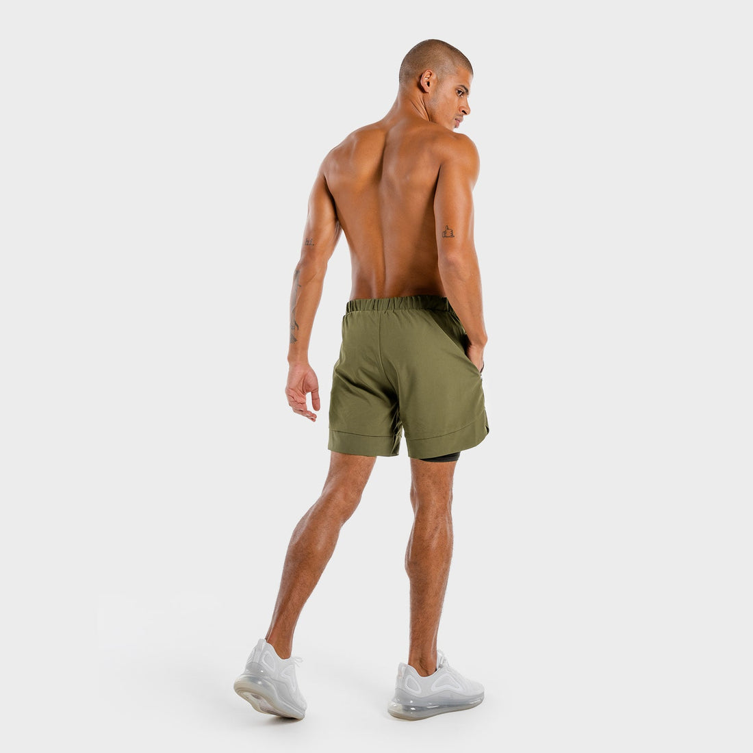 squatwolf-workout-short-for-men-limitless-2-in-1-shorts-khaki-black-gym-wear