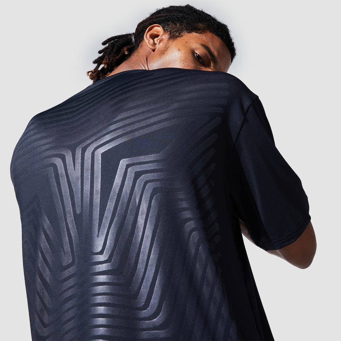 squatwolf-gym-wear-graphic-waves-eye-oversized-tee-black-workout-t-shirts-for-men