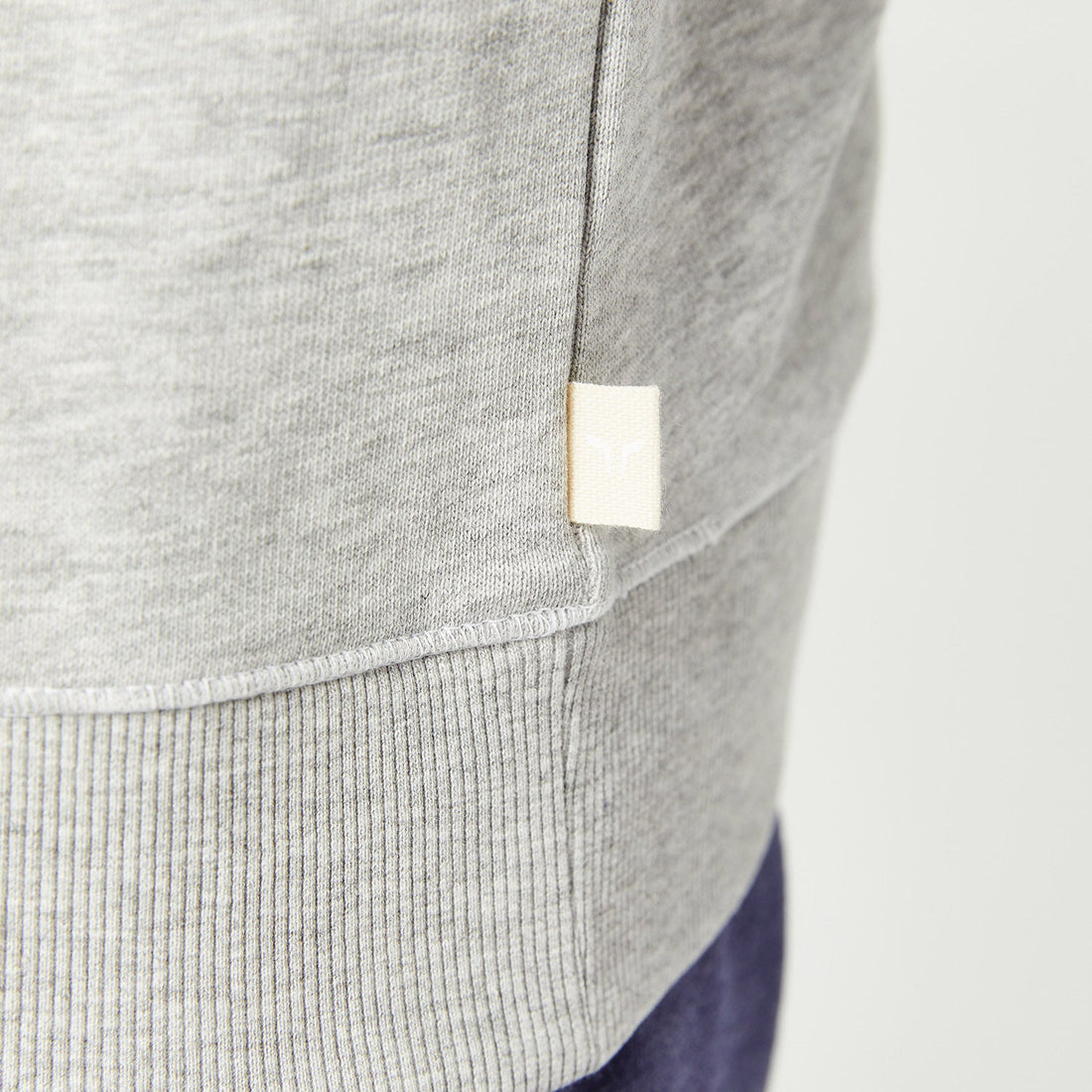 squatwolf-gym-wear-golden-era-crew-sweatshirt-grey-marl-workout-hoodies-for-men