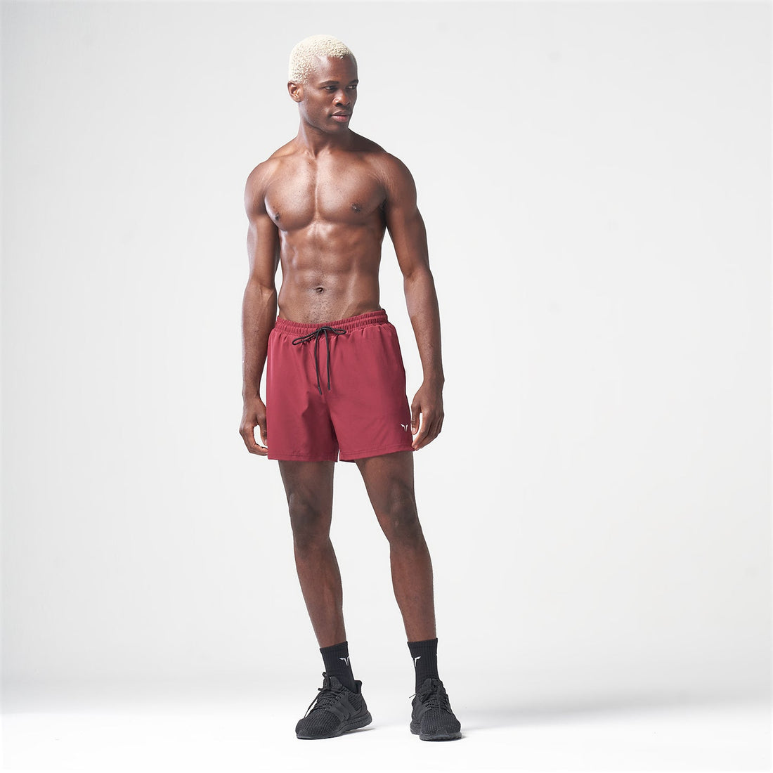 squatwolf-gym-wear-essential-gym-5-inch-shorts-burgundy-workout-short-for-men