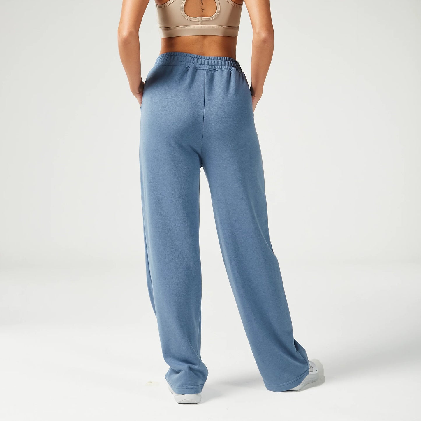 Essential Straight Leg Joggers - Coronet Blue