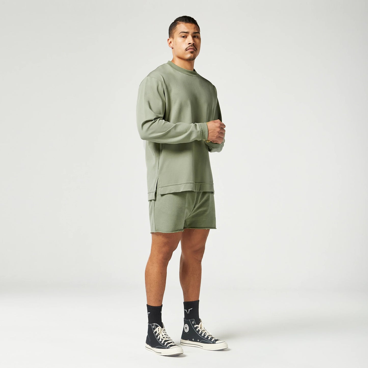 جولدن إيراتيشيرت بكم طويل أوثنتك - ترابي غامق