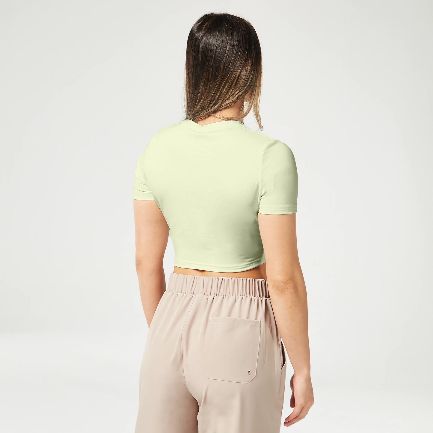 Essential Cropped T-shirt - Desert Sage