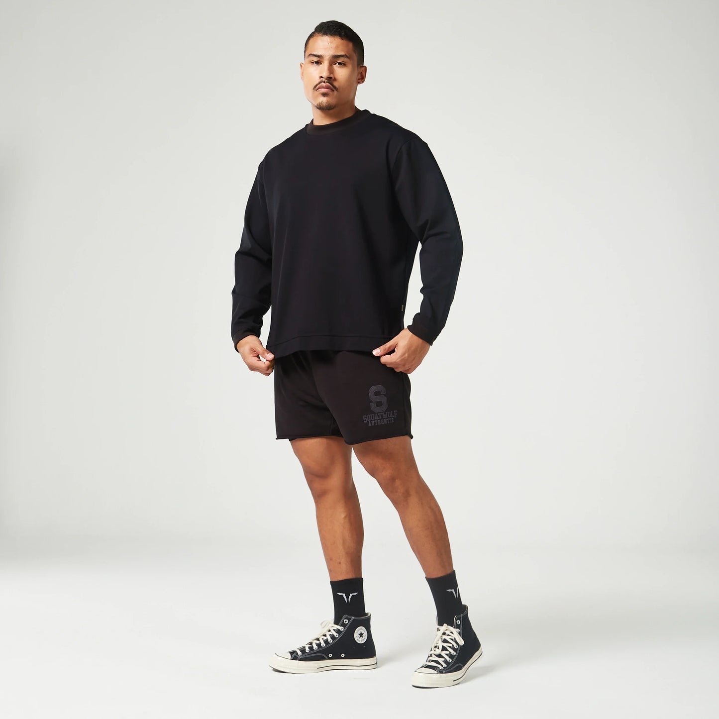 Golden Era Authentic Long Sleeves T-shirt - Black