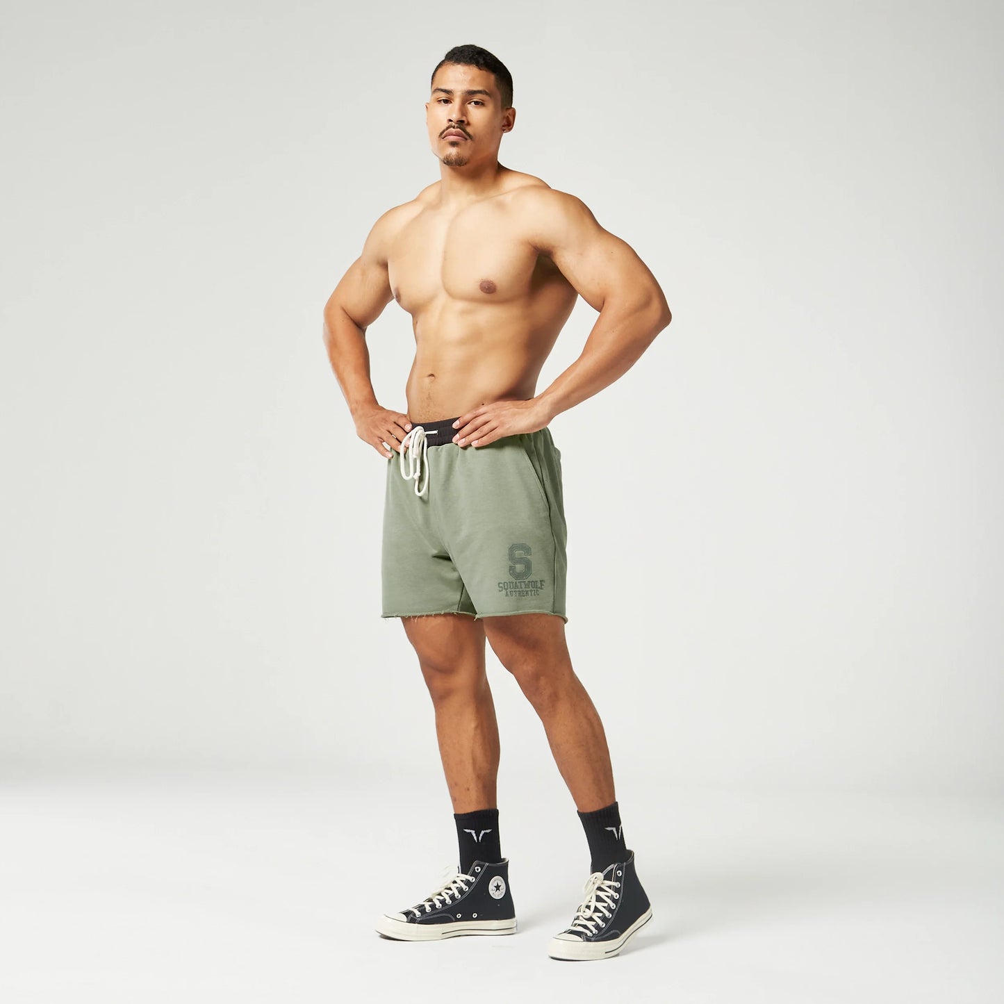 شورت قولدن ايرا 2 في 1 أوثنتك - ترابي غامق