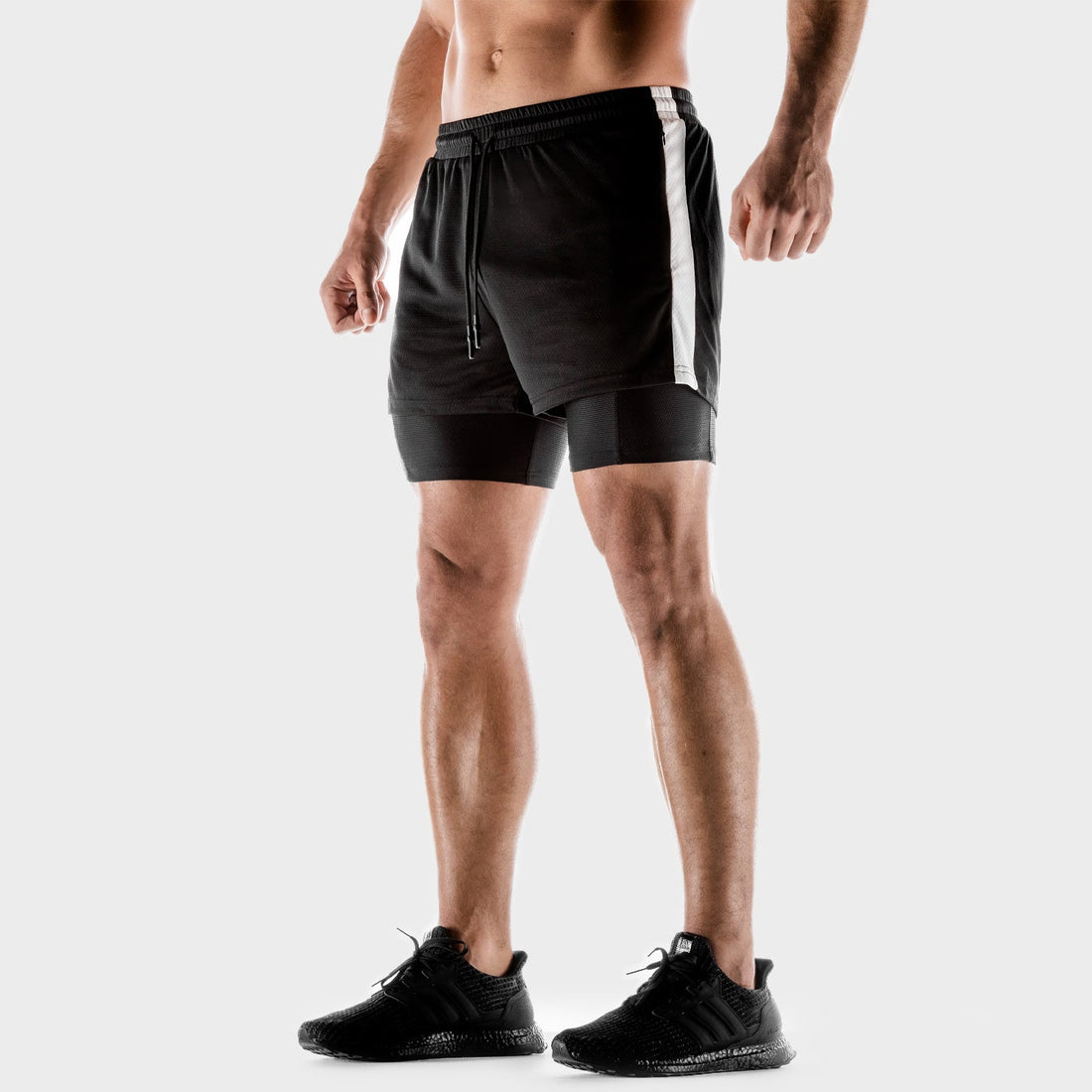 squatwolf-gym-wear-hybrid-performance-2-in-1-shorts-black-workout-shorts-for-men