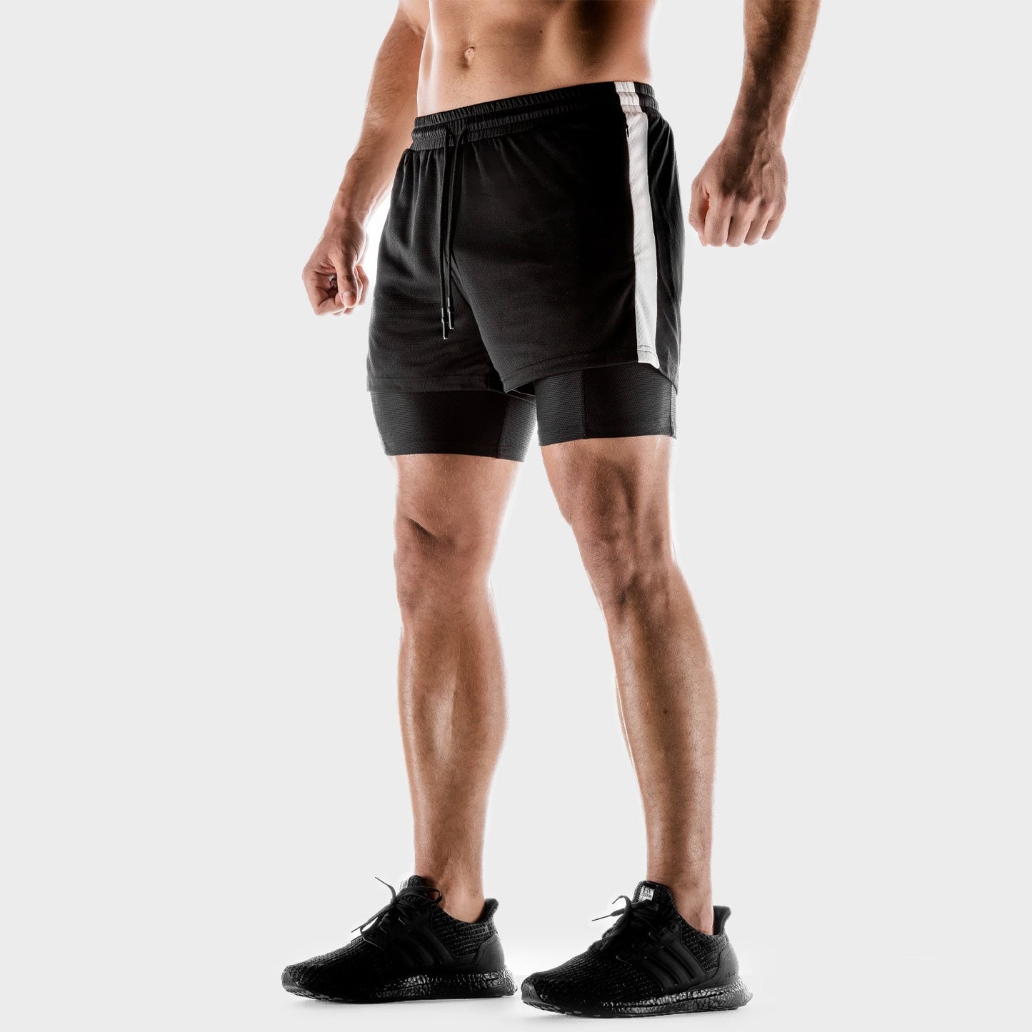 squatwolf-gym-wear-hybrid-performance-2-in-1-shorts-black-workout-shorts-for-men