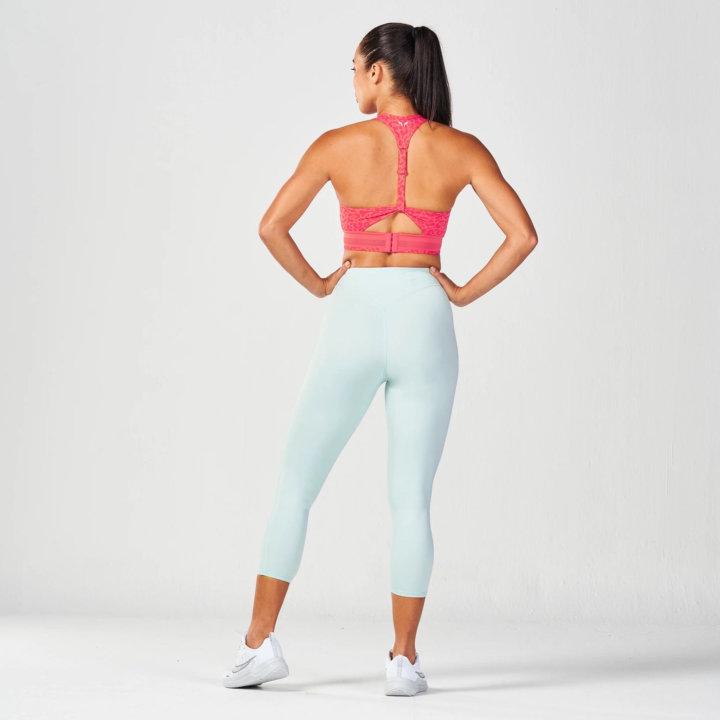 Untamed Zip Up Bra - Cayenne Print