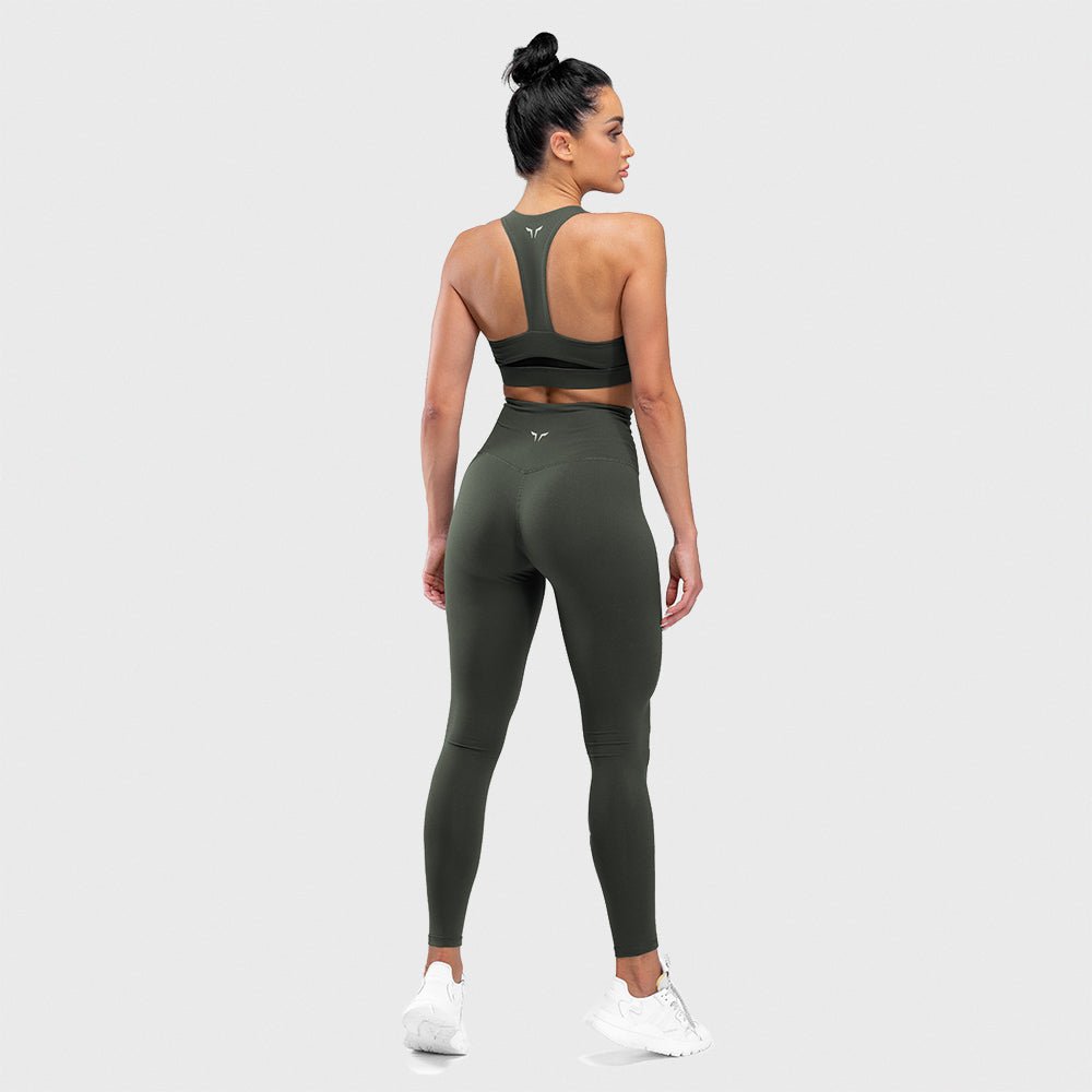 squatwolf-gym-leggings-for-women-high-waisted-leggings-olive-workout-clothes