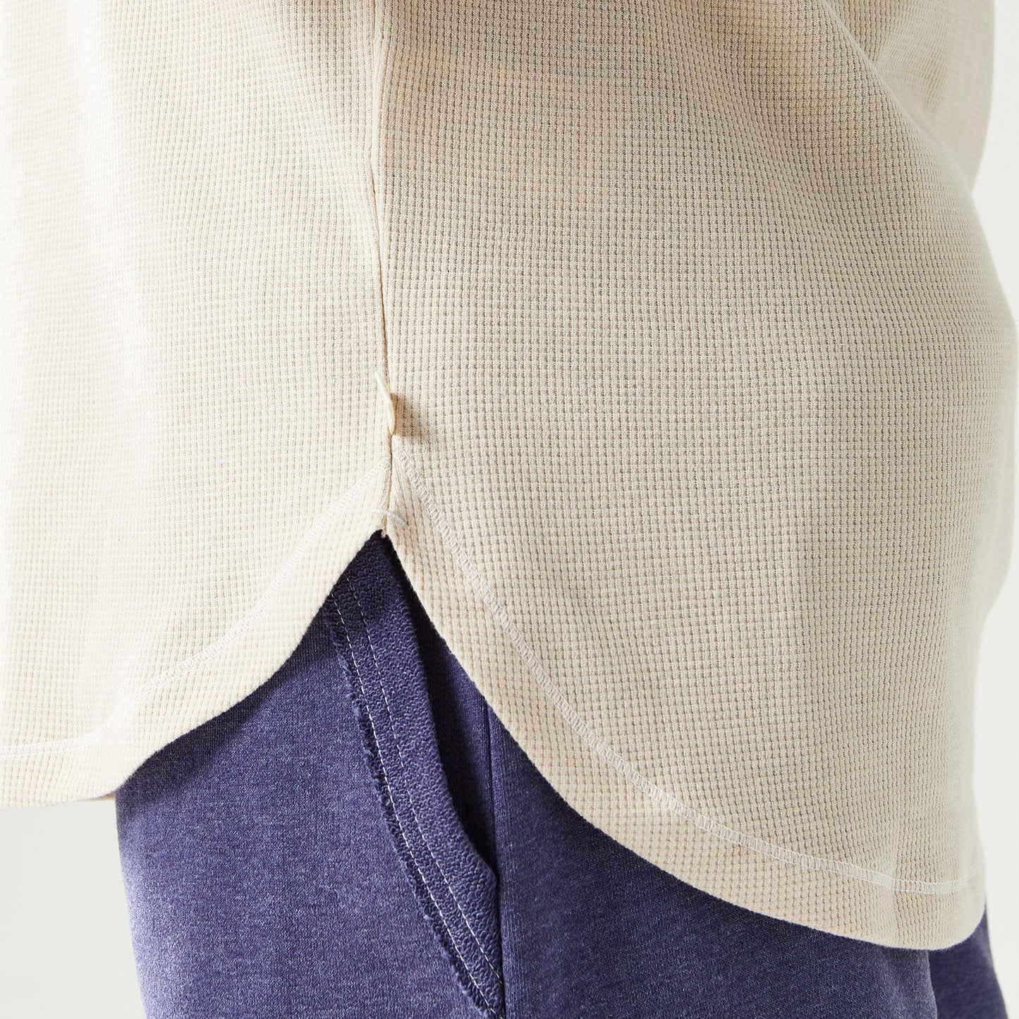 squatwolf-gym-wear-golden-era-waffle-top-short-sleeves-grey-morn-workout-short-for-men