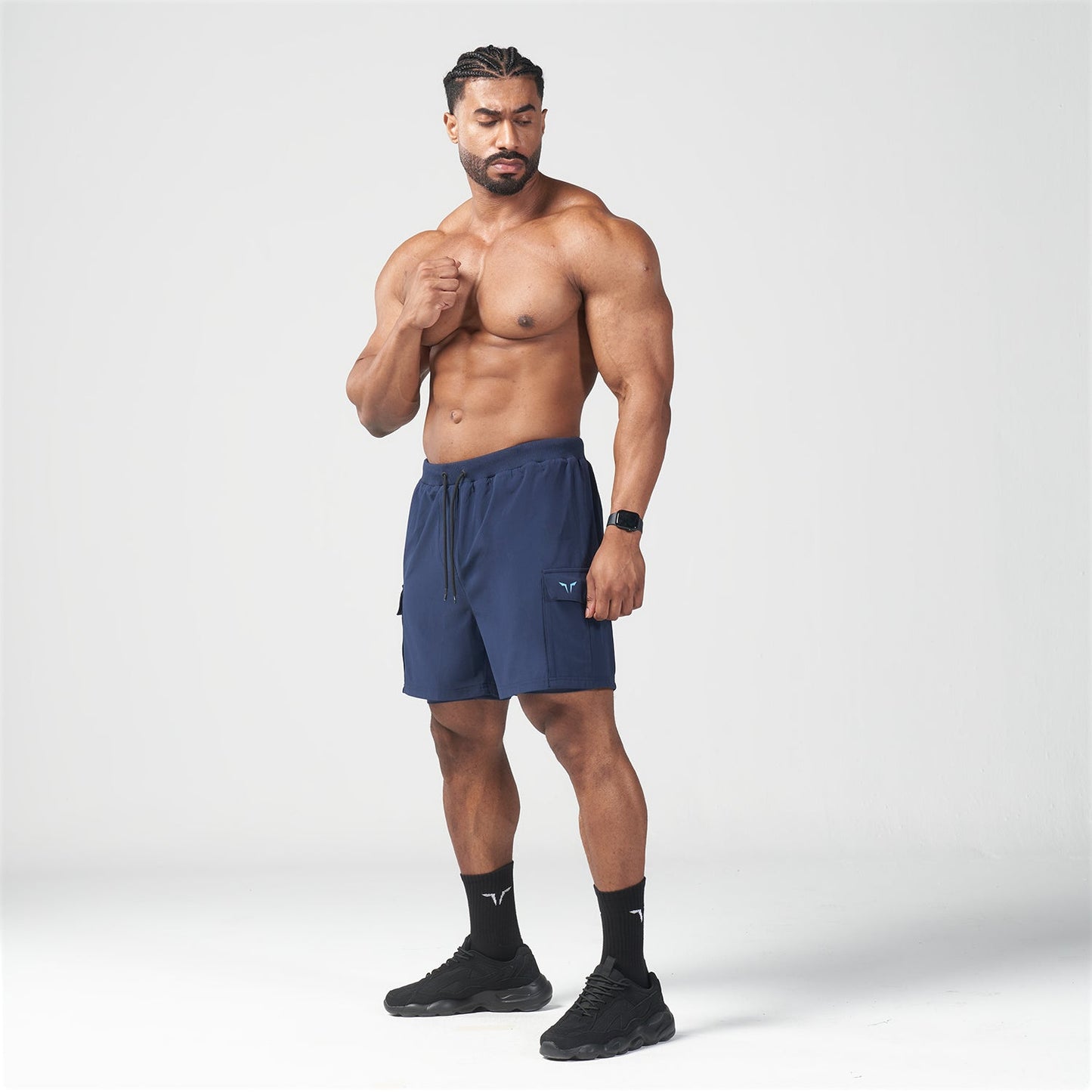 squatwolf-gym-wear-code-cargo-shorts-blue-iris-workout-short-for-men