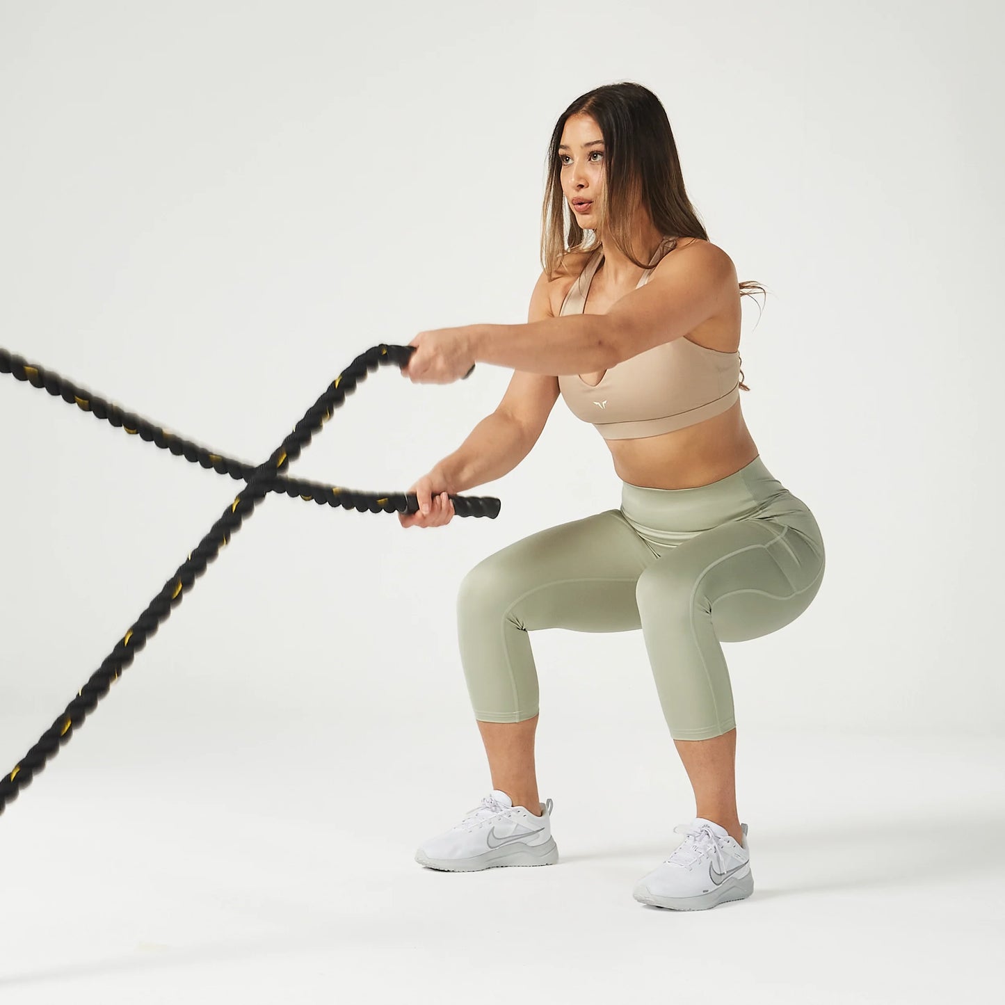 High Rise 21" Leggings - Desert Sage