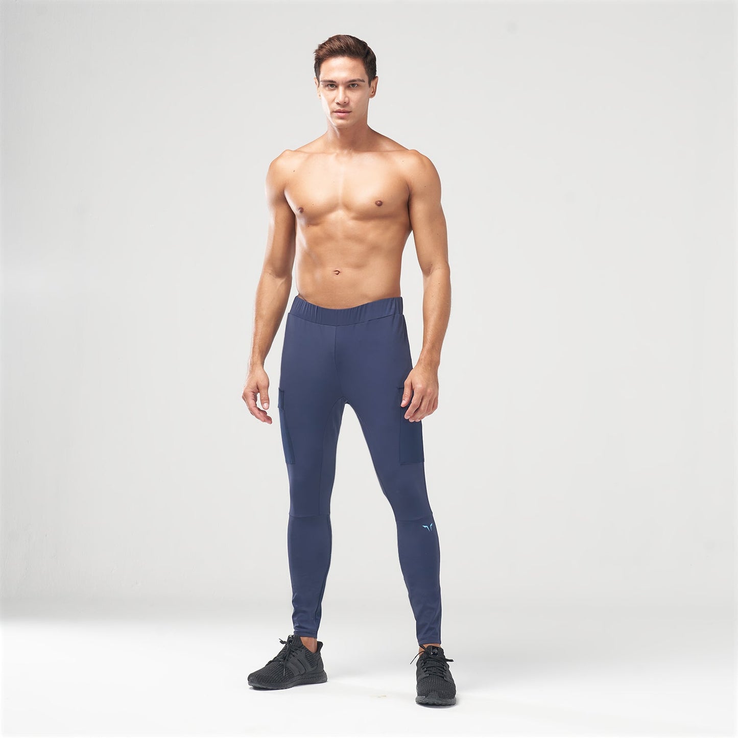 squatwolf-gym-wear-code-cargo-running-tights-blue-workout-tights-for-men