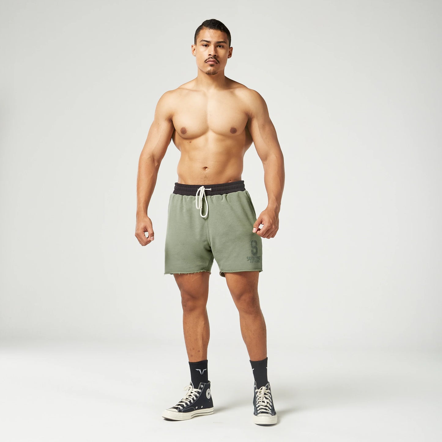 شورت قولدن ايرا 2 في 1 أوثنتك - ترابي غامق