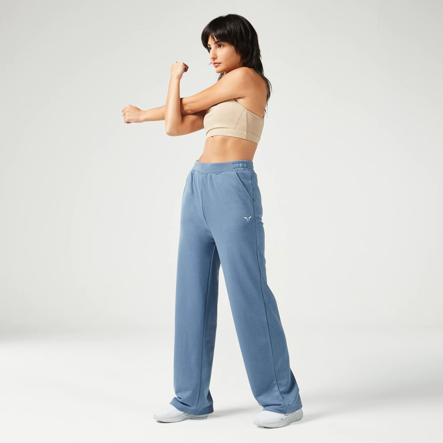 Essential Straight Leg Joggers - Coronet Blue