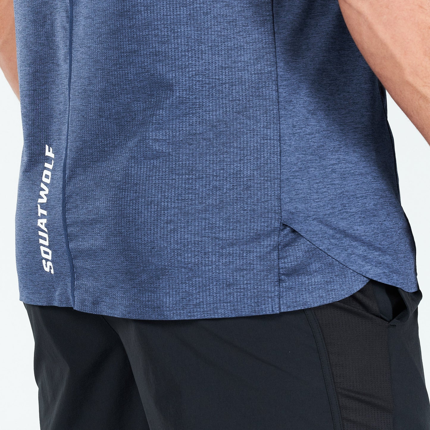 squatwolf-gym-wear-core-aero-tech-stringer-navy-marl-stringer-vests-for-men