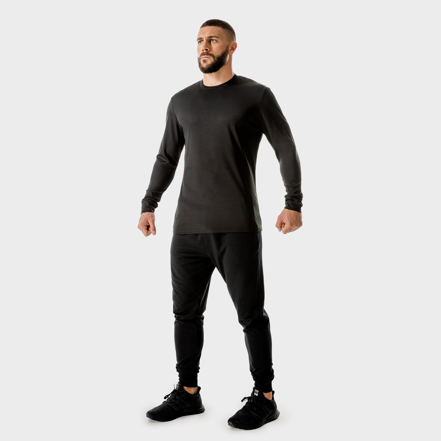 squatwolf-gym-wear-lab360-performance-crew-top-black-running-tops-for-men