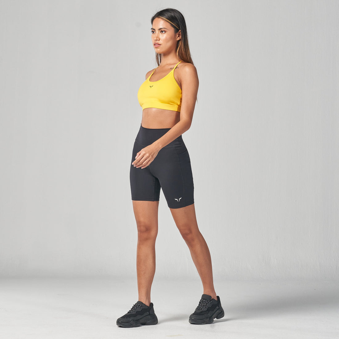 squatwolf-workout-clothes-essential-low-impact-bra-yellow-sports-bra-for-gym